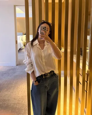 오늘은 셔츠 입고 나가자🪽
가볍게 걸쳐도 분위기 나는 셔츠 스타일링💡✨ 이미지