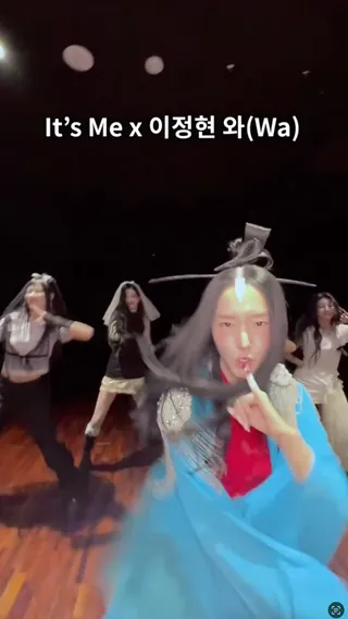 올 것이 왔다, 테크노 여전사 이정현 ‘와’ 아일릿 잇츠미와 만났다🤪 이미지