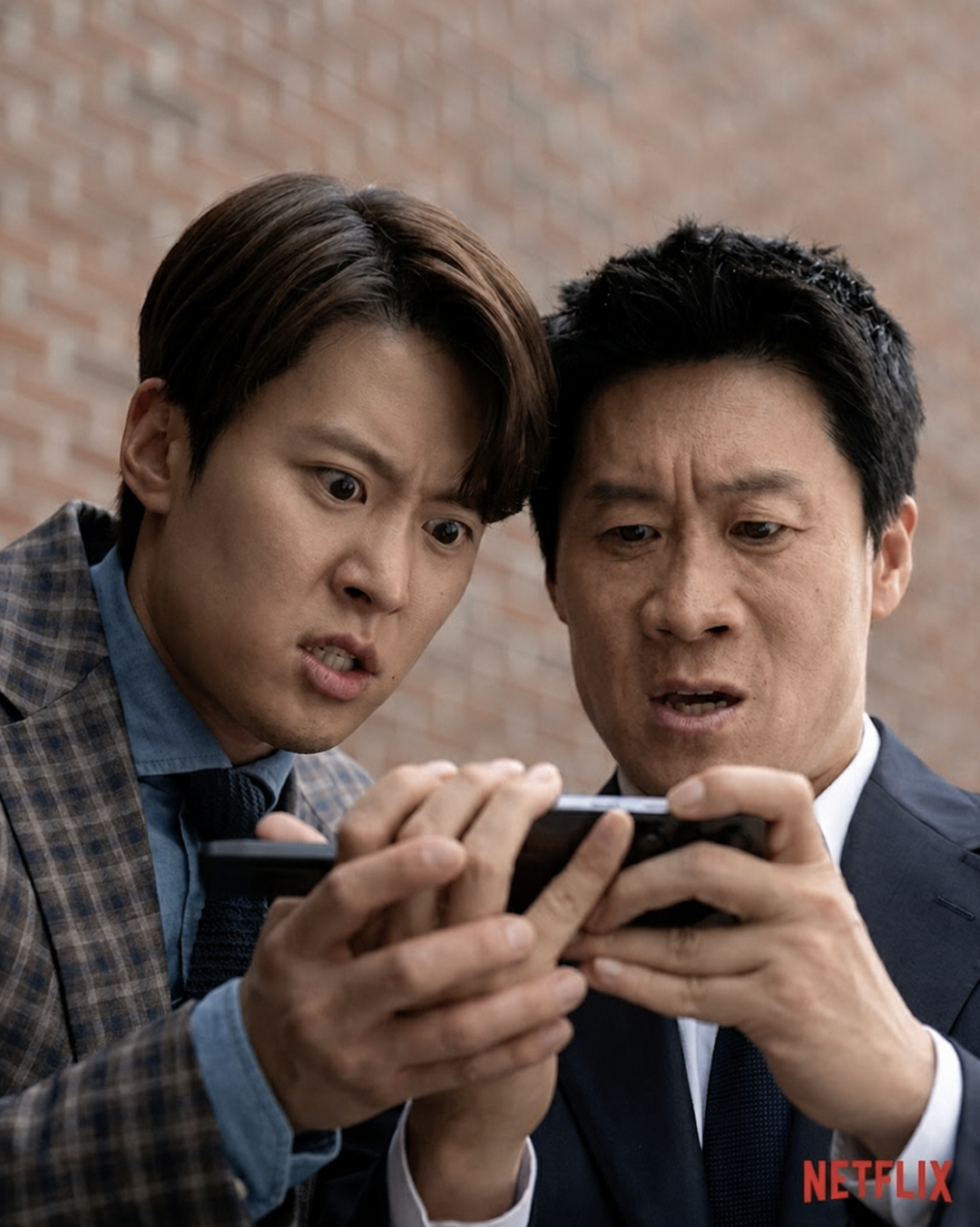 와이프가 누구길래 남편 라인업이 이리 화려해?
넷플릭스가 선보이는 기대작, 코미디 액션 영화 <남편들>의 공식 예고편이 마침내 베일을 벗었습니다.
와이프 역의 강한나, 현 남편 역의 공명, 전 남편 역의 진선규 배우가 출연하는 영화 <남편들>의 공개된 스틸컷 속 배우들의 압도적인 표정 연기만으로도 심상치 않은 도파민을 예고하는데요. 도대체 스크린 너머의 ‘와이프’가 누구길래 이토록 충격적인 요구 조건 앞에 직면하게 된 것일까요?
한자리에 모일 일 없던 신선한 캐릭터들이 빚어내는 예측 불허의 케미스트리, 그리고 유쾌함과 긴장감을 넘나들 장르적 쾌감까지. 올여름 옷장 환기만큼이나 확실한 리프레시를 선사할 <남편들>은 오는 6월 19일 오직 넷플릭스에서 만나볼 수 있습니다.
어디서도 본 적 없는 남편들의 숨 막히는 아웃핏과 스토리 라인을 지금 슬라이드를 넘겨 확인해 보세요. 📲 이미지