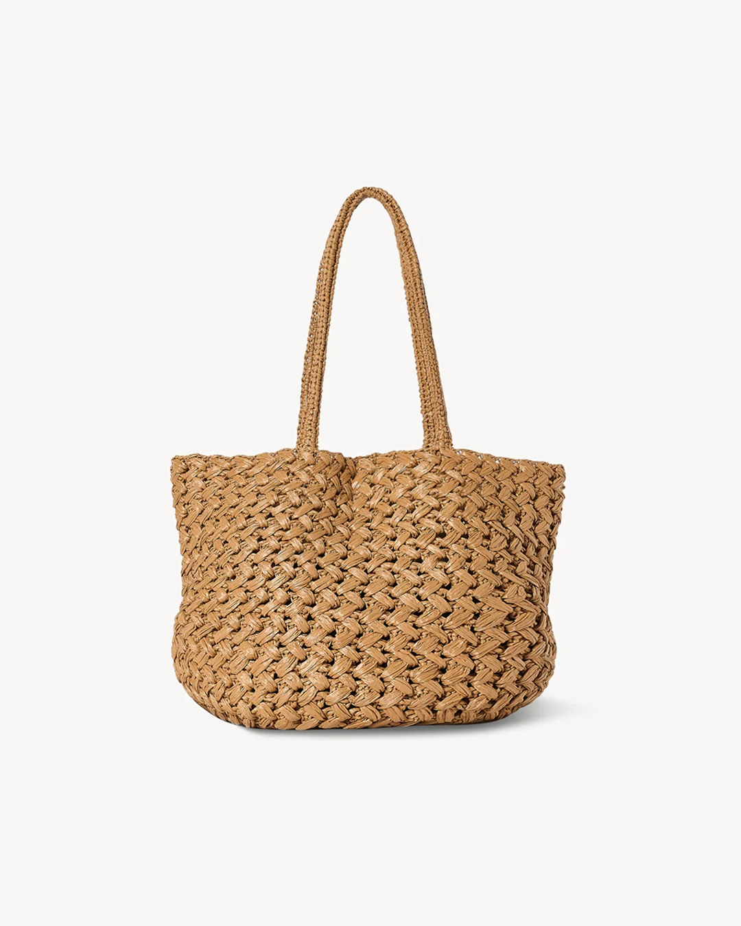 라피아 백 하나로 완성하는 여름 코디👜🤍
차정원과 봉태규의 여름 룩에서 공통으로 포착된 아이템은 더 로우의 에스텔 투 백입니다. 라피아 소재를 촘촘하게 엮어 만든 토트백으로, 길게 떨어지는 핸들과 둥글게 마무리된 바닥 실루엣이 특징인데요. 내추럴한 짜임 덕분에 가벼운 여름 코디에 산뜻하게 어울립니다.
차정원처럼 화이트 팬츠에 매치하면 산뜻한 여름 코디로, 봉태규처럼 브라운 티셔츠에 매치해 담백한 데일리 룩으로 연출할 수 있습니다. 라탄백을 고민 중이라면 두 사람의 스타일링을 참고해보세요.
- 더 로우 에스텔 투 백, 200만 원대 이미지4