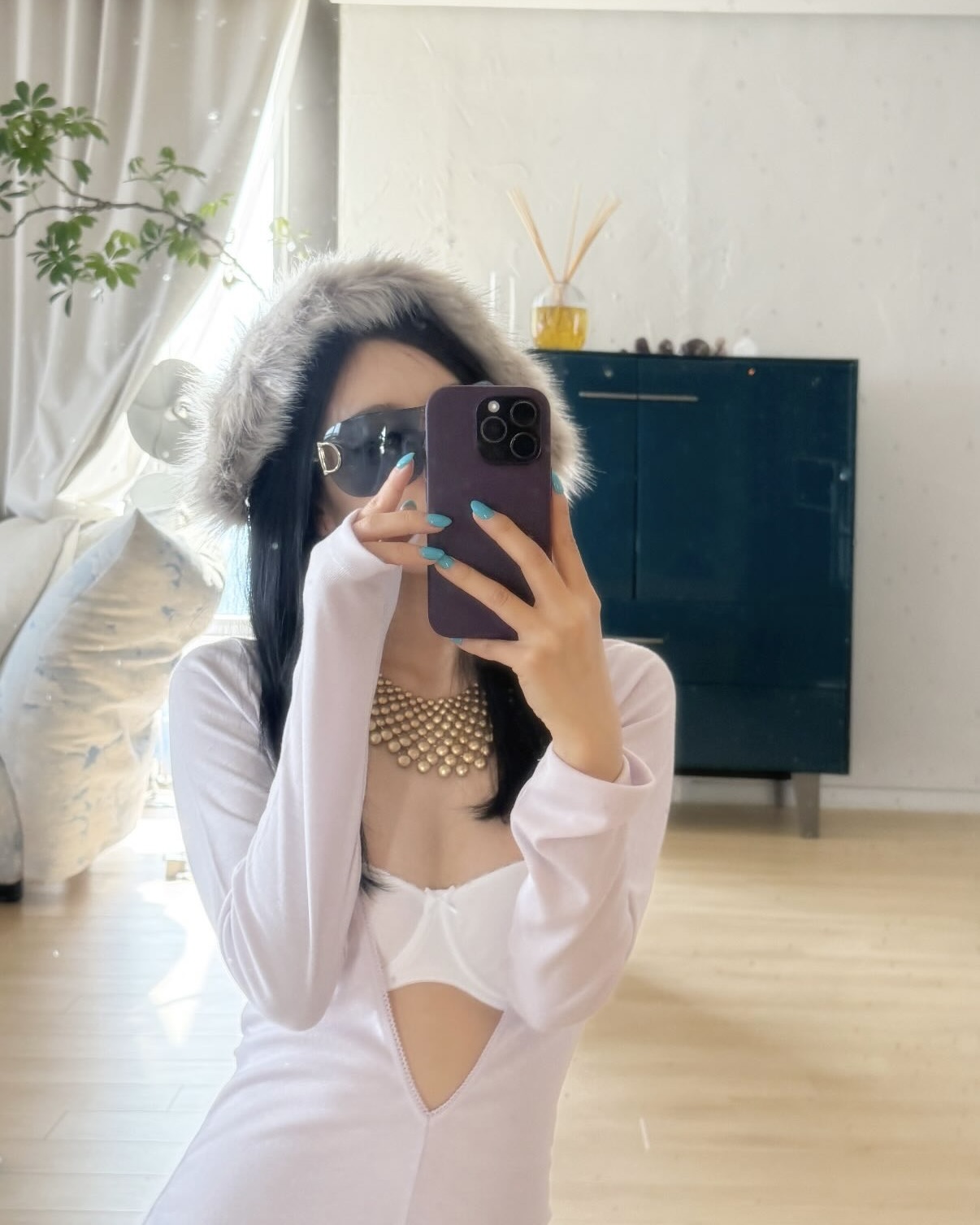 컬러 하나만으로도 충분해👀
네일 뭐 할지 모르겠다면 원 컬러로 가자💅🤍 이미지5