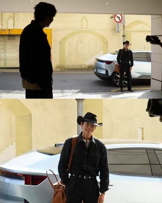 얼굴이 이미 예의있는데 얼마나 더,,❤️
우빈 배우는 <콩콩팥팥>에 이어 지난 일요일 첫 방송으로 돌아온 <콩콩팜팜>에서도 "시청자분들을 뵈러 가는데 격식을 갖춰야 한다"라며 축사에 셔츠와 함께 카우보이룩을 정성껏 챙겨 입고 나와 웃음을 안겼는데요.
🐮💩 가득한 농촌 풍경 속에서도 화보를 찍는 김우빈의 독보적인 아우라, 그 남자의 완벽한 예의차림 모먼트를 확인해보세요! 이미지