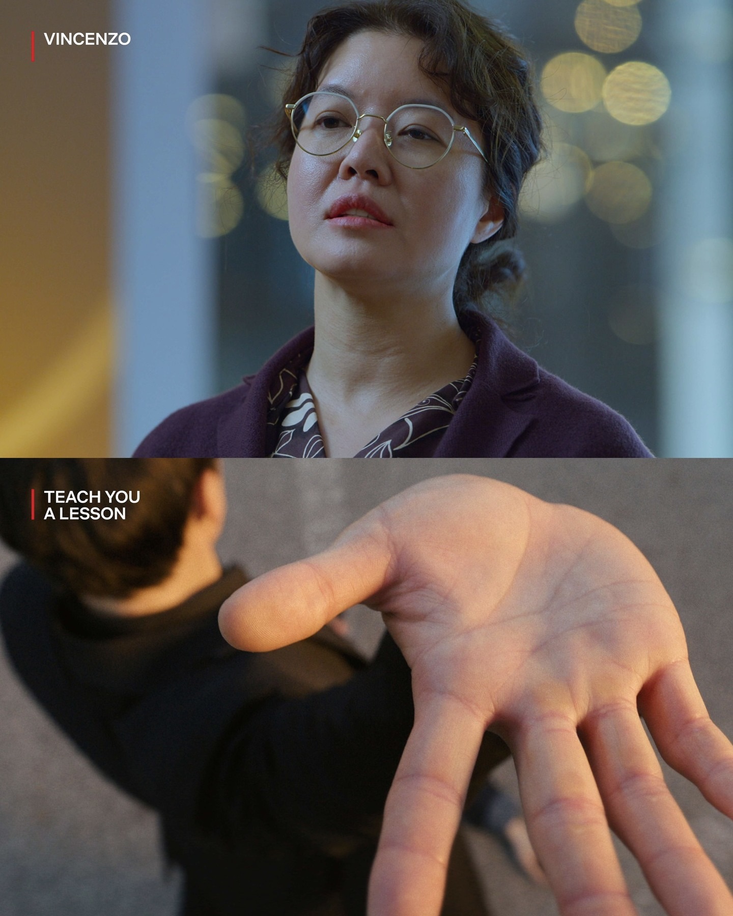 넷플릭스 세계관 속 빌런들 뺨 사수해라✋🏻
<더 글로리>의 역대급 악역 박연진부터 <사랑의 불시착>의 조철강, <언젠가는 슬기로운 전공의생활> 속 얄미워서 머리 한 대 쥐어박고 싶은 명은원, <빈센조> 그리고 <약한영웅 Class 2>와 <바니와 오빠들>, <더 원더풀스>까지 참교육 참스승 나화진이 내려주는 시원한 손맛.
netflixmy, 한국 드라마 정말 사랑하는구나?❤️
선 넘는 캐릭터들에게 매운맛 제대로 보여주는 넷플릭스 말레이시아만의 필승 참교육 모먼트, 어떤 캐릭터가 가장 속 시원할 것 같은지 댓글로 남겨주세요! 👇🏻 이미지6