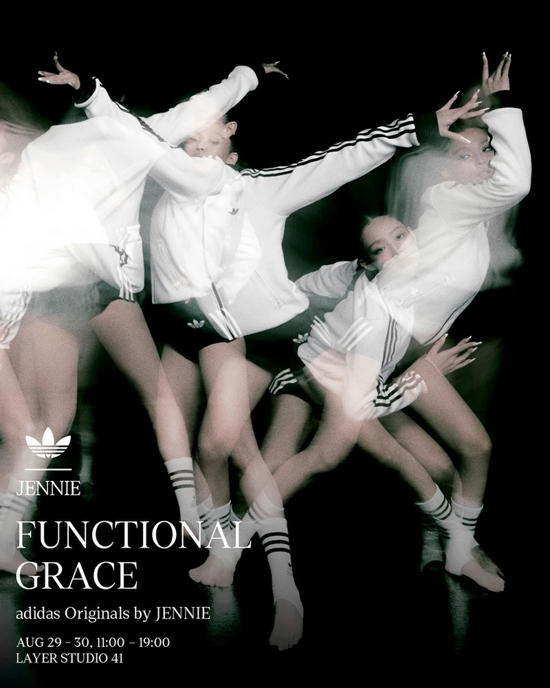 아디다스 x 제니 성수 팝업🥳
아디다스 오리지널스와 제니의 첫 번째 협업 컬렉션을 기념하는 팝업이 성수동에서 개최됩니다. 오는 8월 29일부터 30일까지 운영되는 'FUNCTIONAL GRACE' 팝업에서 아티스트 제니의 시선과 미감으로 해석된 아디다스 오리지널스의 세계를 만나보세요.
📍서울 성수동2가 277-4 레이어스튜디오 41 이미지2