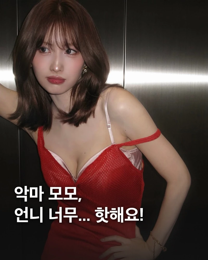 도쿄, 악마는 프라다를 입는다2❤️모모
모모의 미우미우 커스텀 피스🔥너무 핫했어요!!
모모가 영화 ‘악마는 프라다를 입는다 2’ 재팬 프리미어에서 미우미우 커스텀 드레스로 현장을 압도했습니다.
착용한 레드 메쉬 드레스는 미우미우의 커스텀 피스입니다. 영화 상징색인 레드를 바탕으로 시스루 소재와 란제리 디테일을 결합해 고혹적인 실루엣을 강조했습니다. 과감한 슬립 스타일링으로 모모의 존재감을 완벽히 드러냈습니다. 이미지1