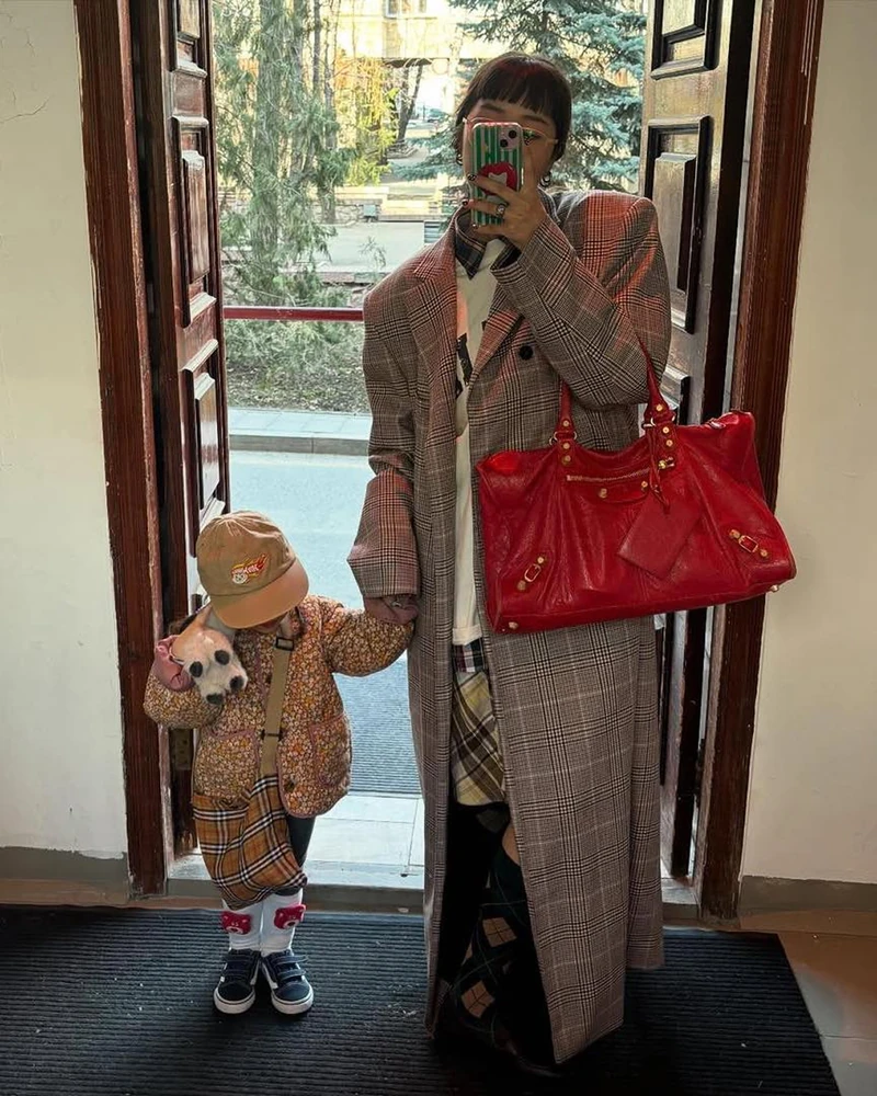 미니미랑 시밀러룩 나들이🧺🍋 패션센스도 똑 닮았어 이미지2