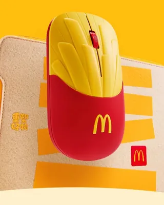이거 먹는거 아닙니다🍟 맥날 마우스 이미지