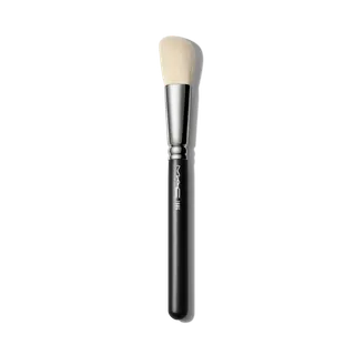 부드럽고 탄력있는 모가 얼굴윤곽을 자연스럽게 표현해 주는 앵글 형태의 브러시 MAC Cosmetics - 168 Large Angled Contour - 16 cm 이미지