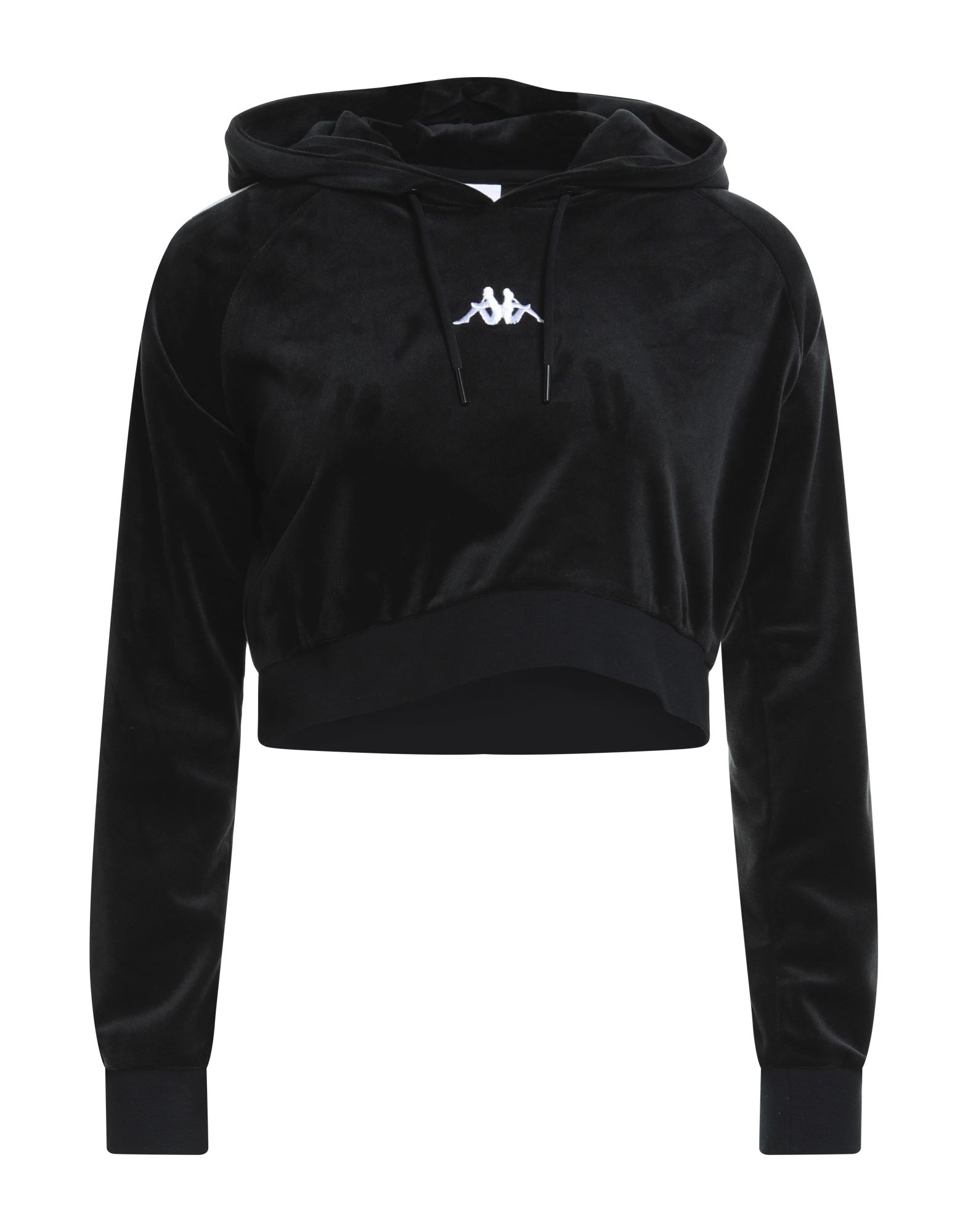 셔닐, 브랜드 로고, 사이드 스트라이프, 장식 디테일 솔리드 컬러, 후드, 롱 슬리브, 포켓 없음, 스트레치. 이미지