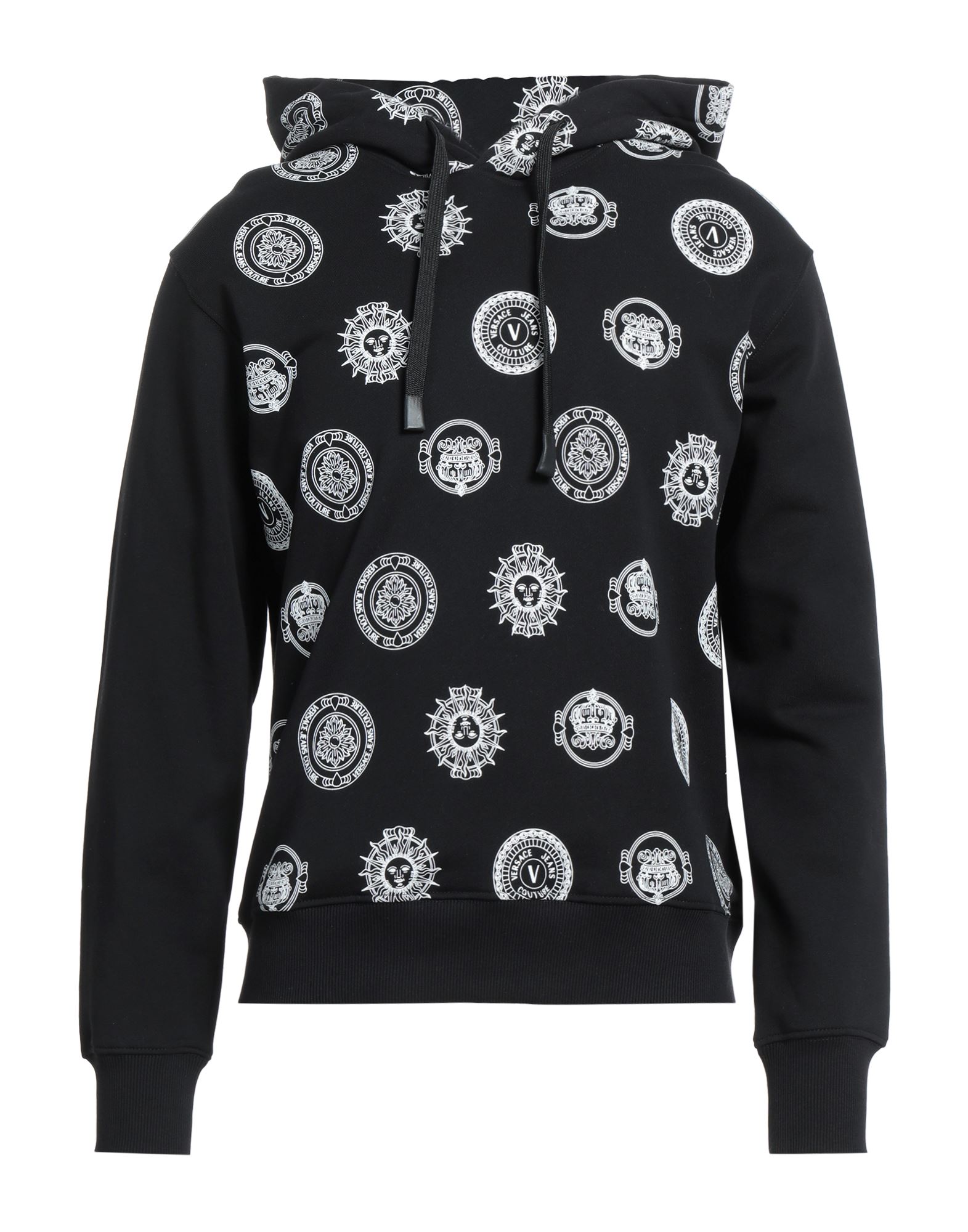 플리스, 브랜드 로고, 로고 디자인, 후드, 롱 슬리브, 포켓 없음, 스몰 핏. 이미지