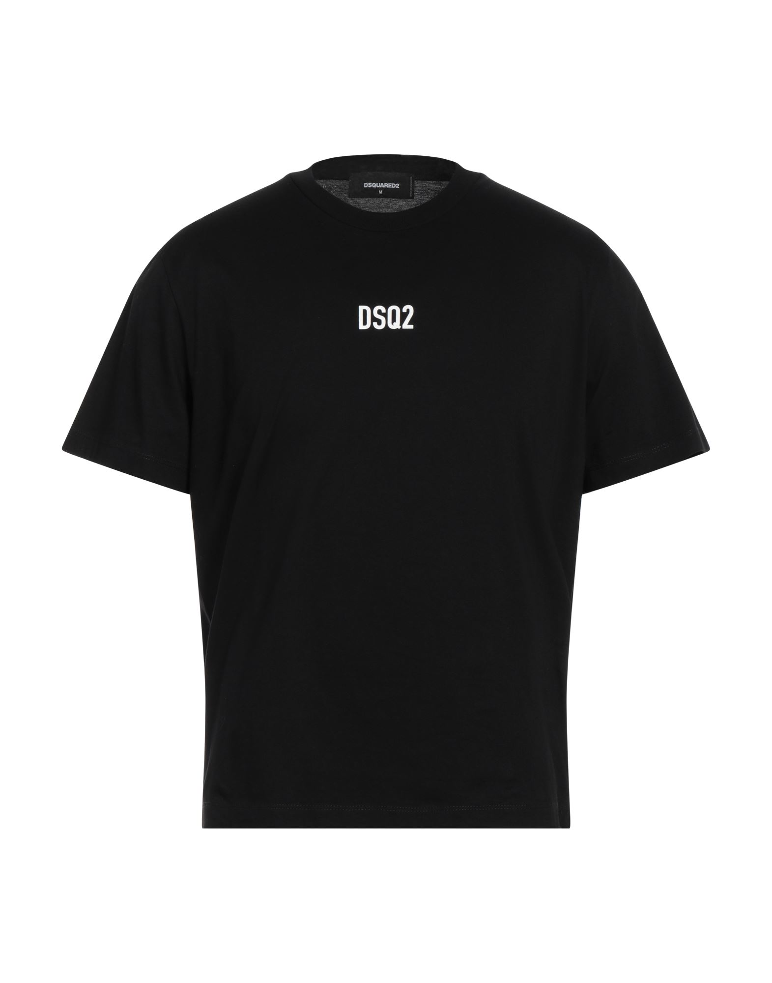 저지, 브랜드 로고, 솔리드 컬러, 크루넥, 쇼트 슬리브, 포켓 없음, 티셔츠. 이미지