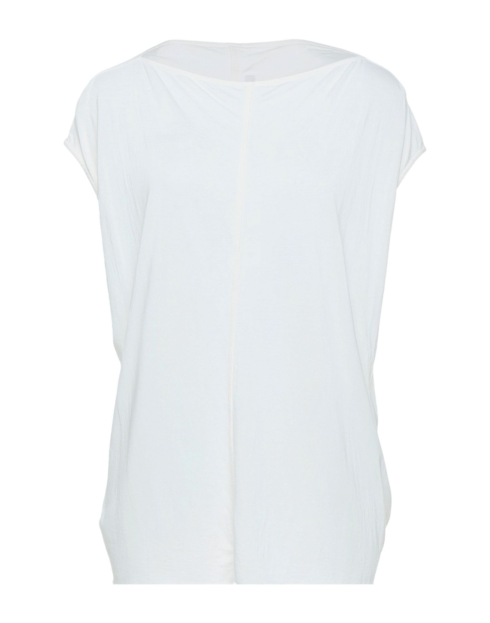 저지, 장식 부착 없음, 솔리드 컬러, 라운드 네크라인, 쇼트 슬리브, 포켓 없음. 이미지