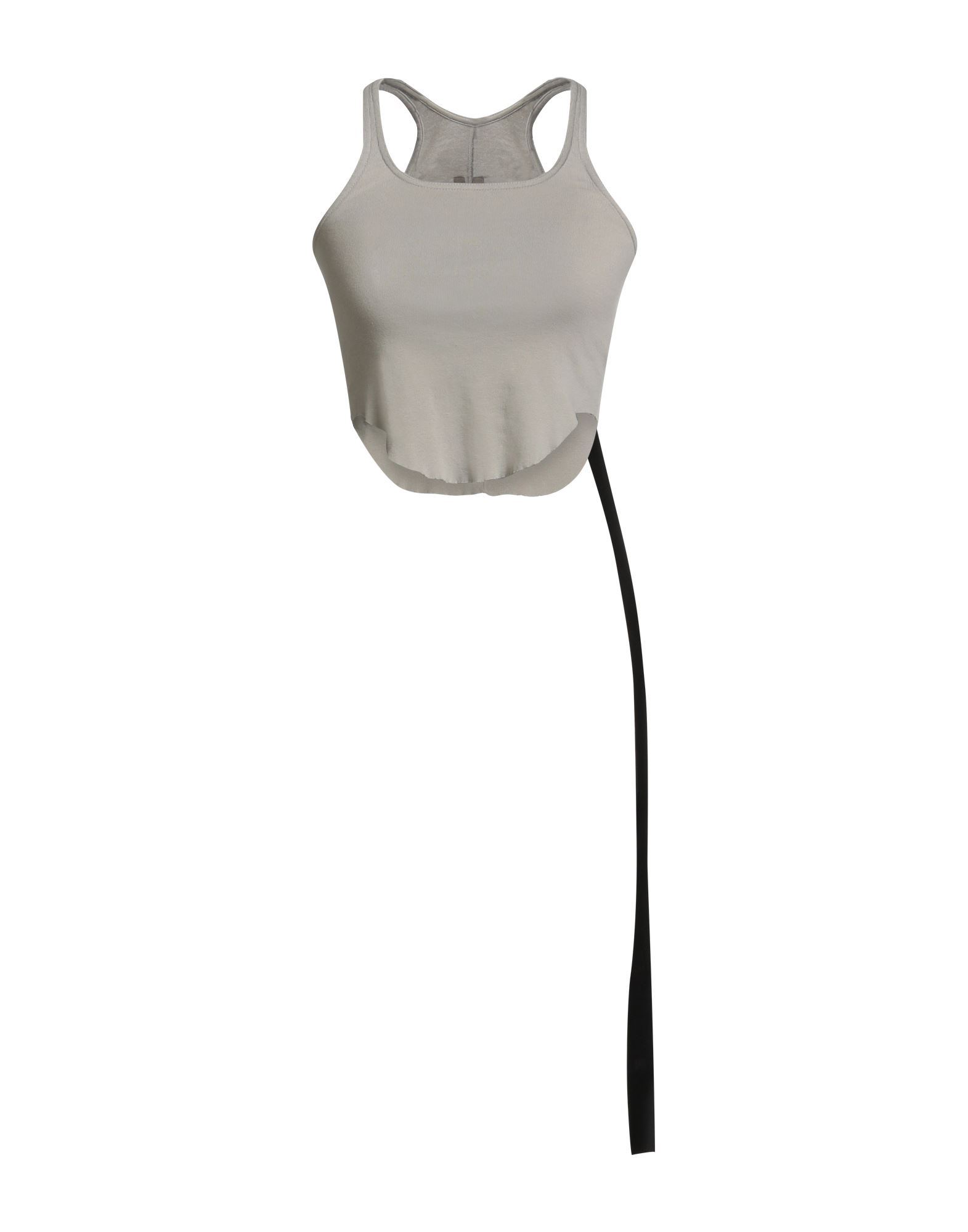 크롭 탑, 저지, 솔리드 컬러, 장식 부착 없음, 크루넥, 슬리브리스, 손세탁 또는 드라이클리닝, 표백 금지, 건조기 사용불가. 이미지