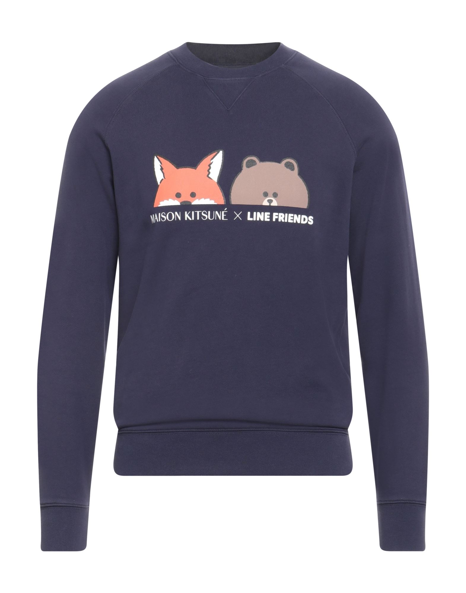 프렌치 테리, 프린트 디테일 솔리드 컬러, 브랜드 로고, 크루넥, 롱 슬리브, 세탁기 세탁 또는 드라이클리닝, 표백 금지, 건조기 사용불가. 이미지