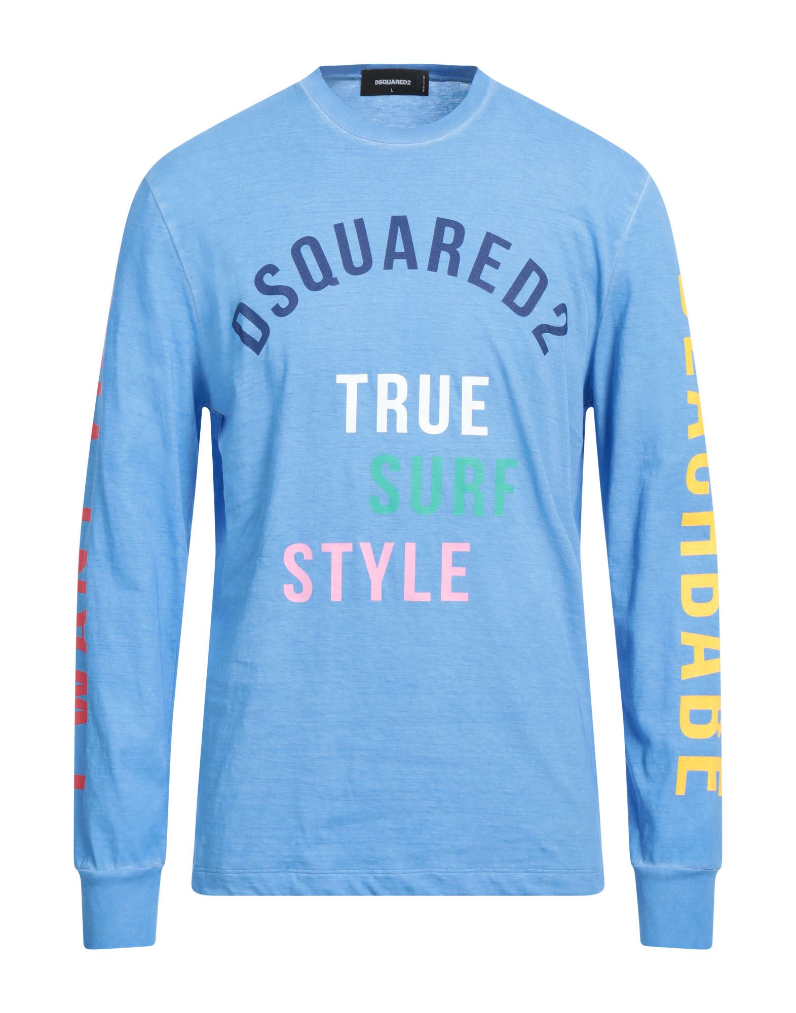 저지, 브랜드 로고, 멀티컬러 패턴, 크루넥, 롱 슬리브, 포켓 없음, 패턴 티셔츠. 이미지