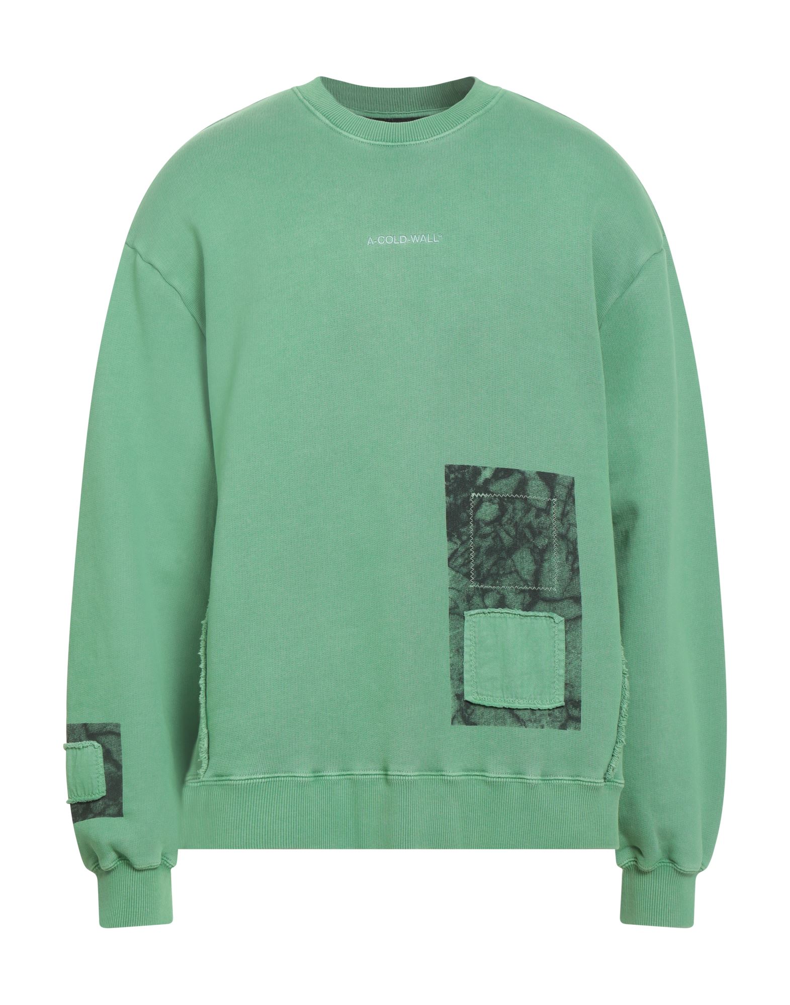 프렌치 테리, 프린트 디테일 솔리드 컬러, 자수 로고 장식, 크루넥, 롱 슬리브, 세탁기 세탁 또는 드라이클리닝, 표백 금지, 건조기 사용불가, 다림질 금지. 이미지