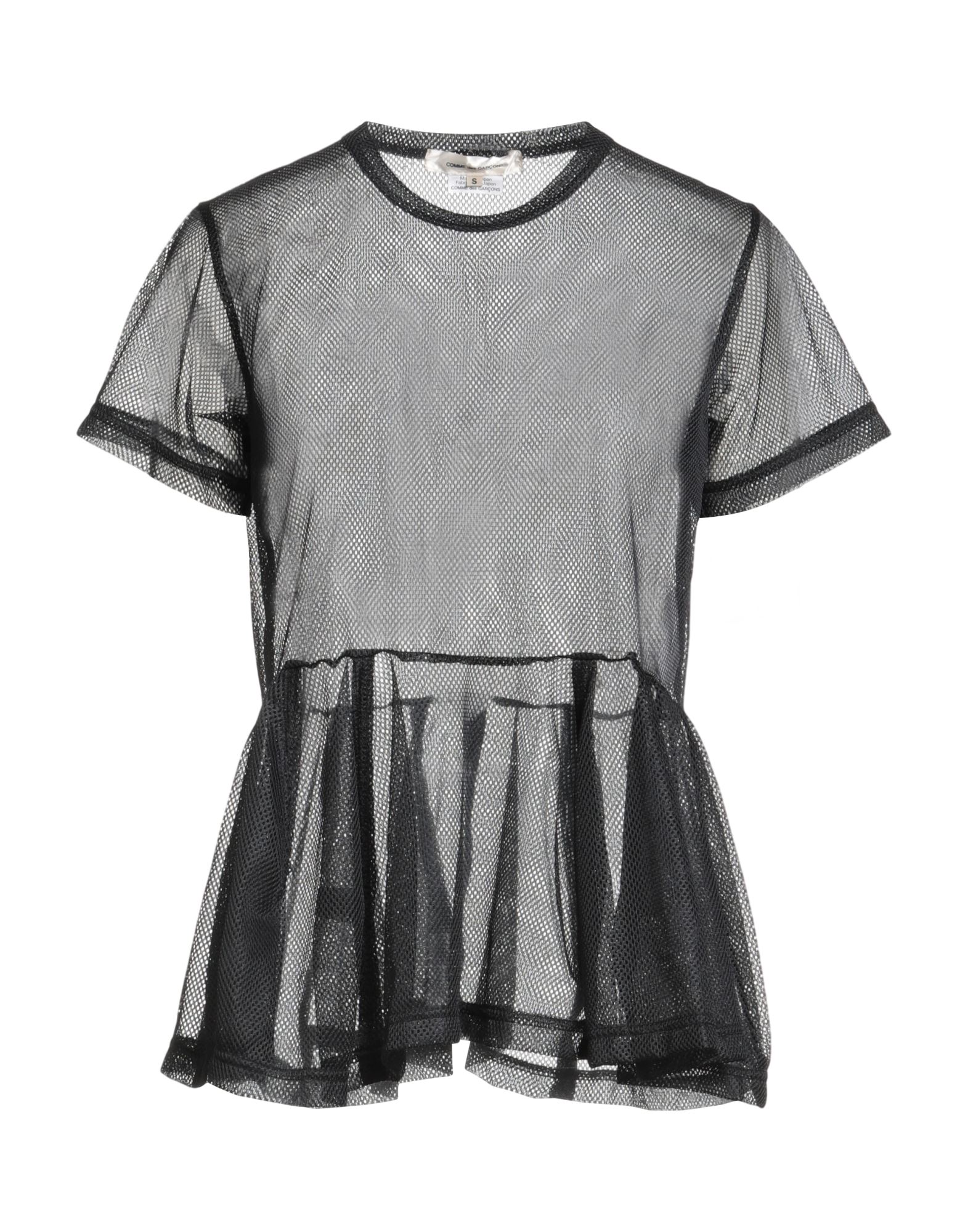 탑, 메쉬 패브릭, 솔리드 컬러, 장식 부착 없음, 크루넥, 쇼트 슬리브, 손세탁 또는 드라이클리닝, 표백 금지, 건조기 사용불가. 이미지