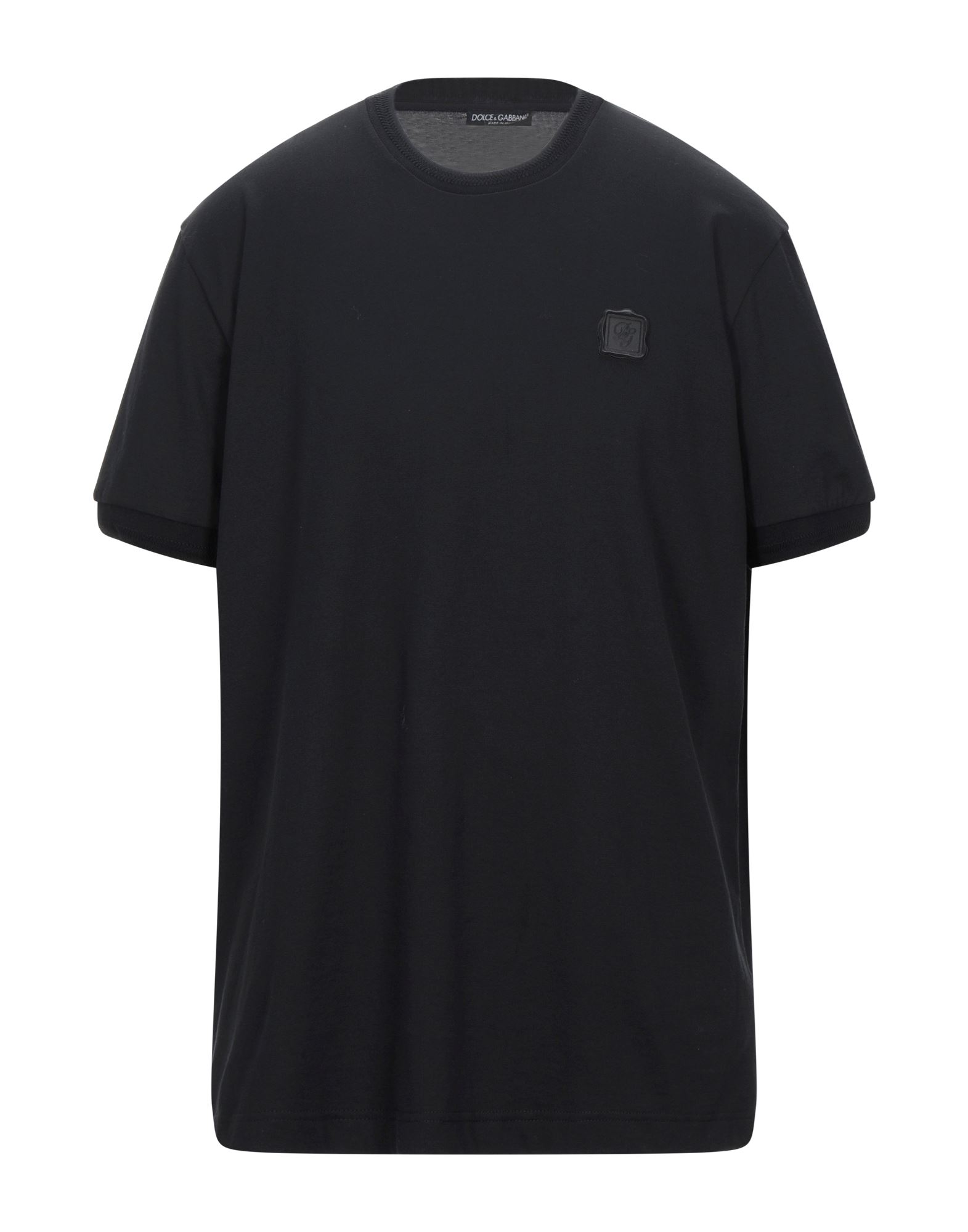 니트 소재, 저지, 로고, 솔리드 컬러, 라운드 네크라인, 쇼트 슬리브, 포켓 없음, 라지 핏. 이미지