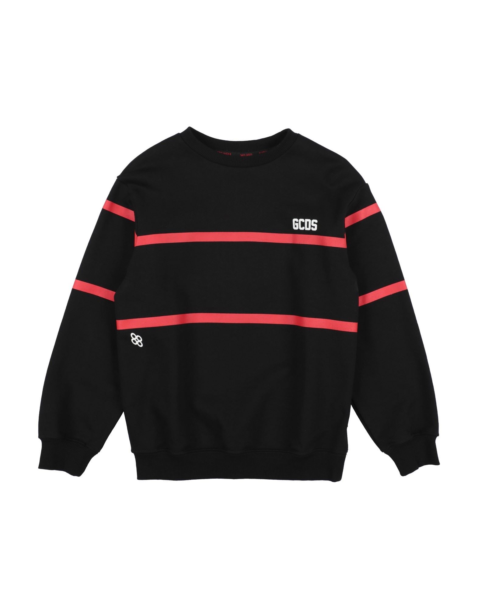 프렌치 테리, 투톤 패턴, 브랜드 로고, 크루넥, 롱 슬리브, 손세탁, 표백 금지, 건조기 사용불가. 이미지