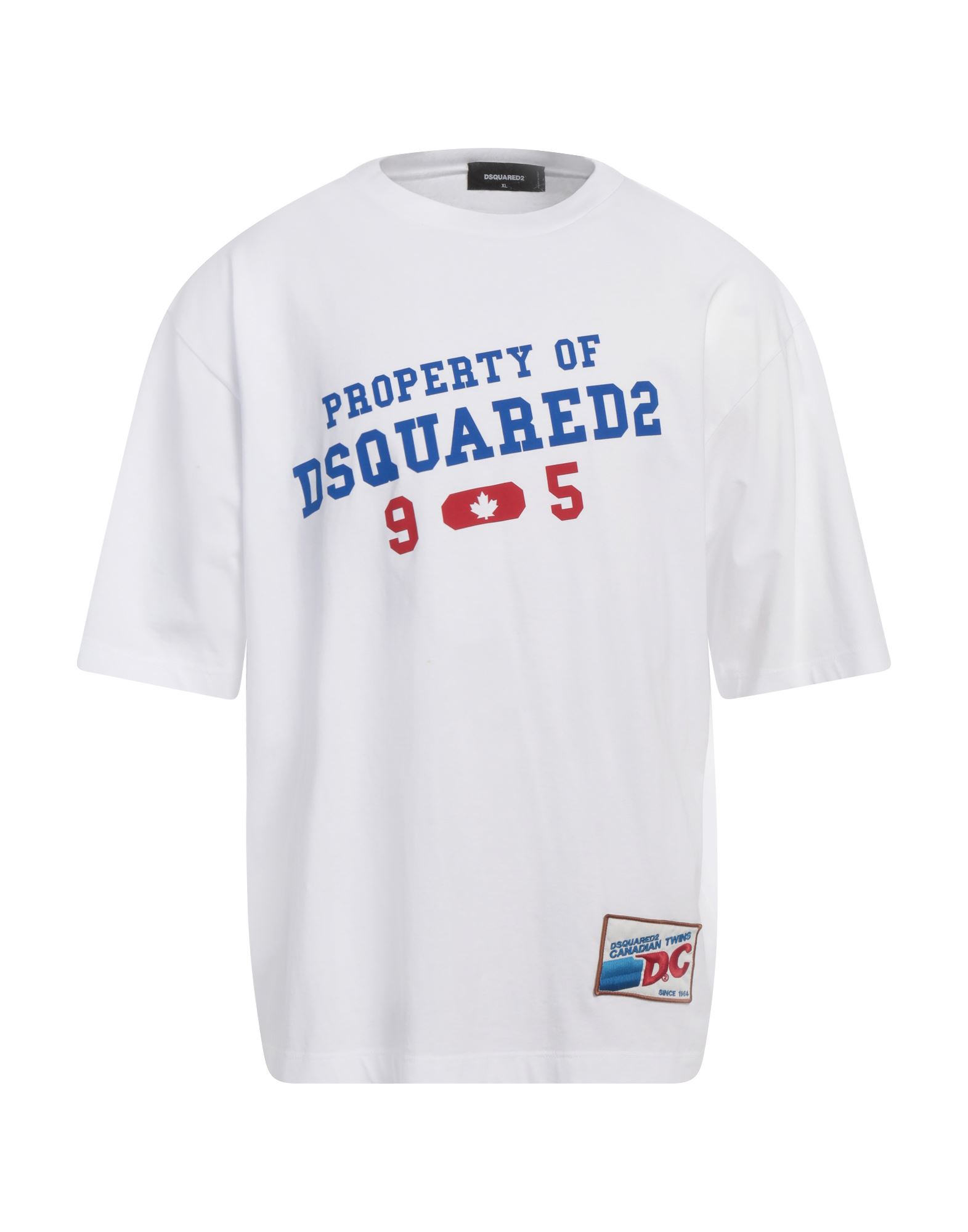 로고 프린트 티셔츠, 저지, 프린트 디테일 솔리드 컬러, 장식 부착 없음, 크루넥, 쇼트 슬리브, 세탁기 세탁 또는 드라이클리닝, 표백 금지, 건조기 사용불가. 이미지