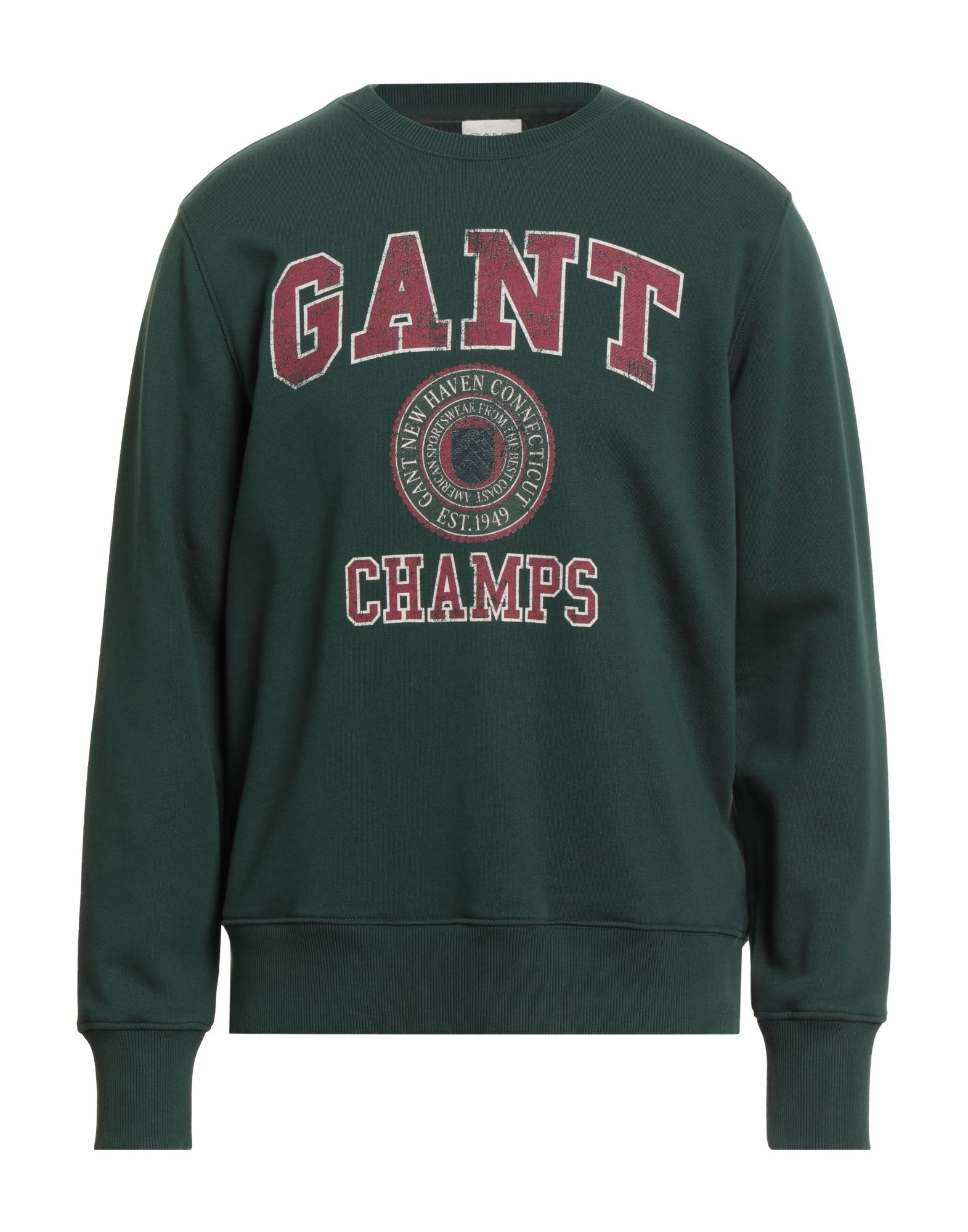 프렌치 테리, 프린트 디테일 솔리드 컬러, 브랜드 로고, 크루넥, 롱 슬리브, 세탁기로 세탁, 표백 금지, 건조기 사용불가. 이미지