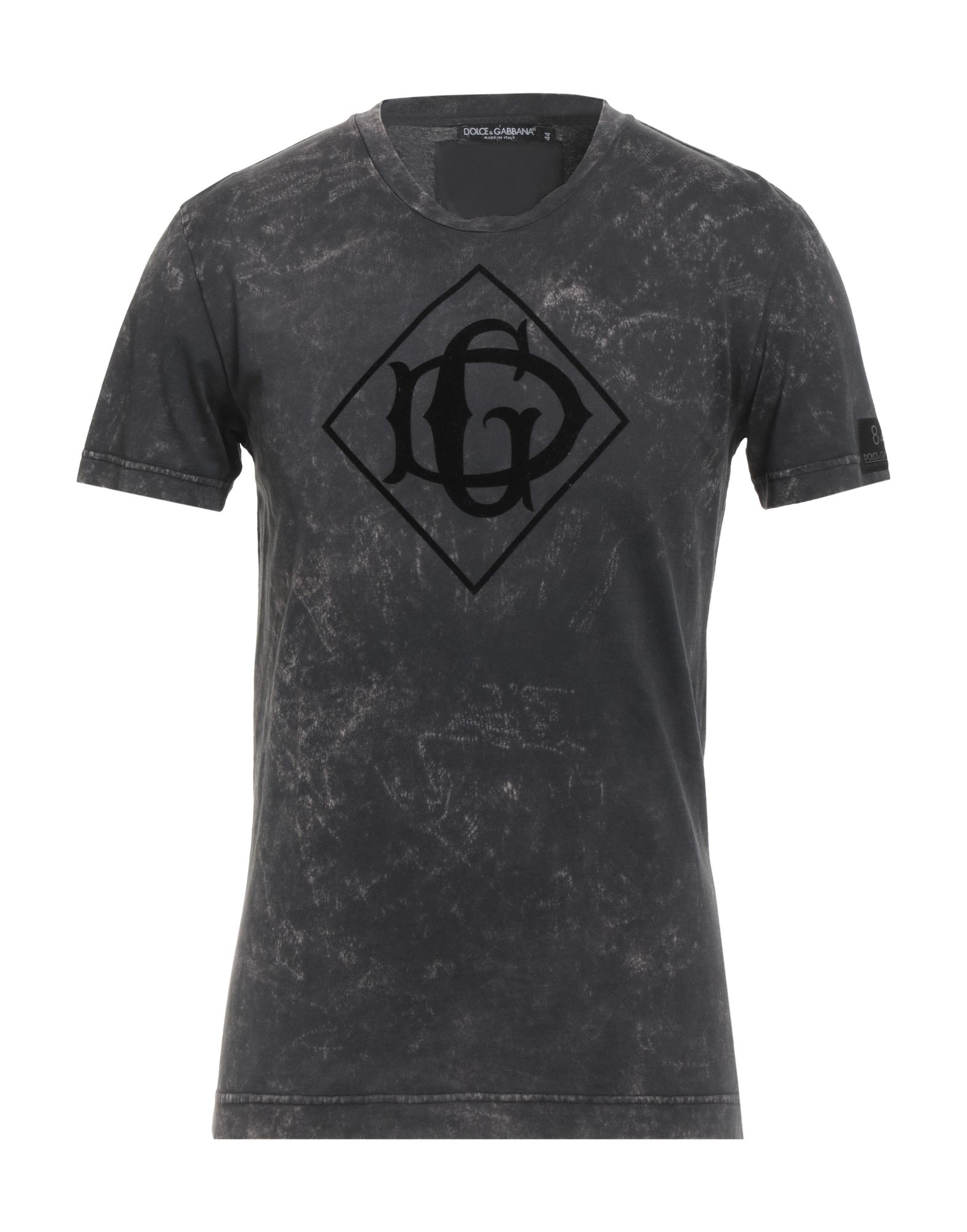 패턴 티셔츠, 저지, 플로킹 가공, 타이다이, 프린트, 브랜드 로고, 크루넥, 쇼트 슬리브, 세탁기로 세탁, 표백 금지, 건조기 사용불가, 이 브랜드는 사이즈가 크게 나옵니다. 이미지