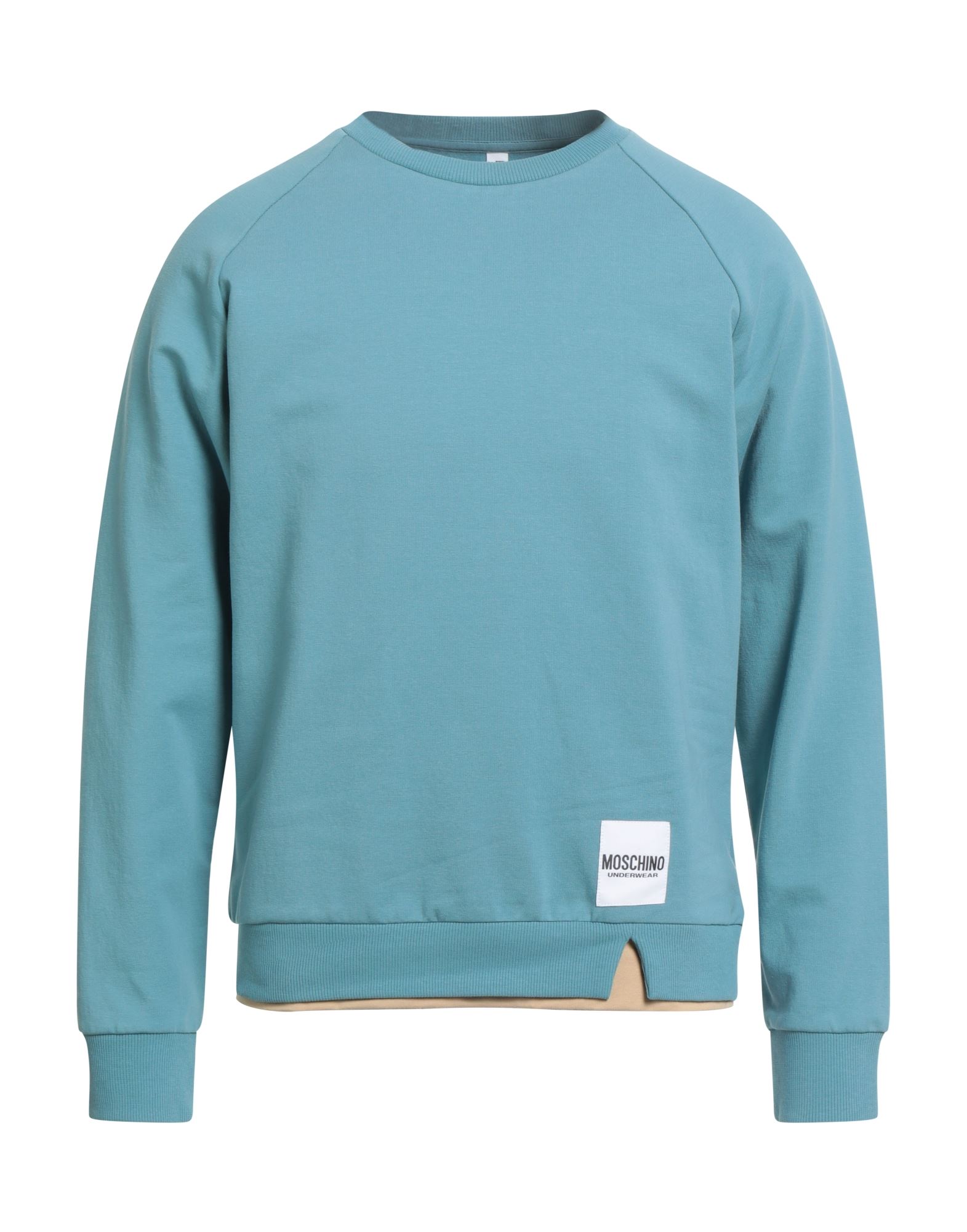 플리스, 솔리드 컬러, 브랜드 로고, 크루넥, 롱 슬리브, 스트레치, 세탁기로 세탁, 표백 금지, 건조기 사용불가. 이미지