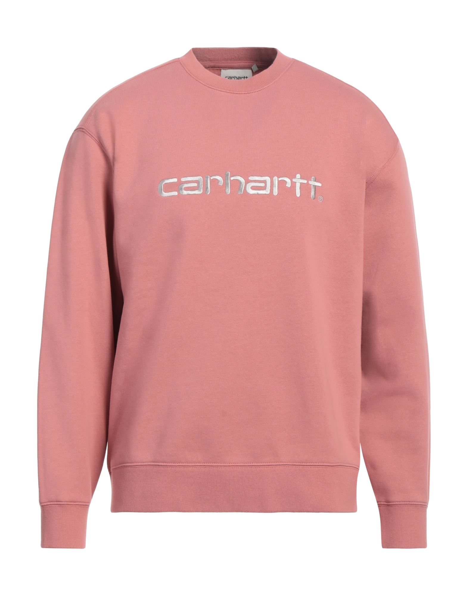 플리스, 장식 디테일 솔리드 컬러, 자수 로고 장식, 크루넥, 롱 슬리브, 세탁기로 세탁, 표백 금지, 건조기 사용불가. 이미지