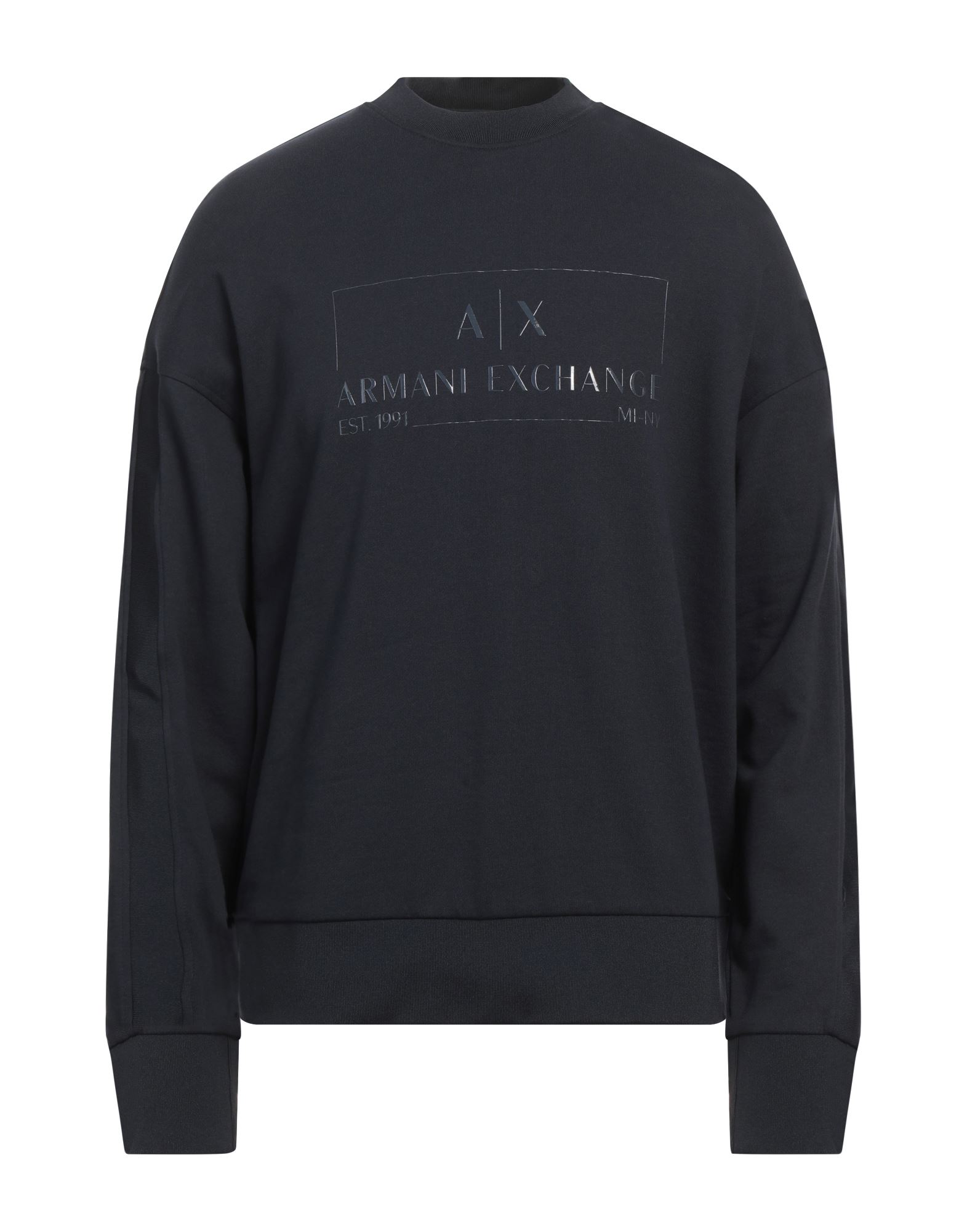 프렌치 테리, 프린트 디테일 솔리드 컬러, 브랜드 로고, 크루넥, 롱 슬리브, 세탁기로 세탁, 건조기 사용불가. 이미지