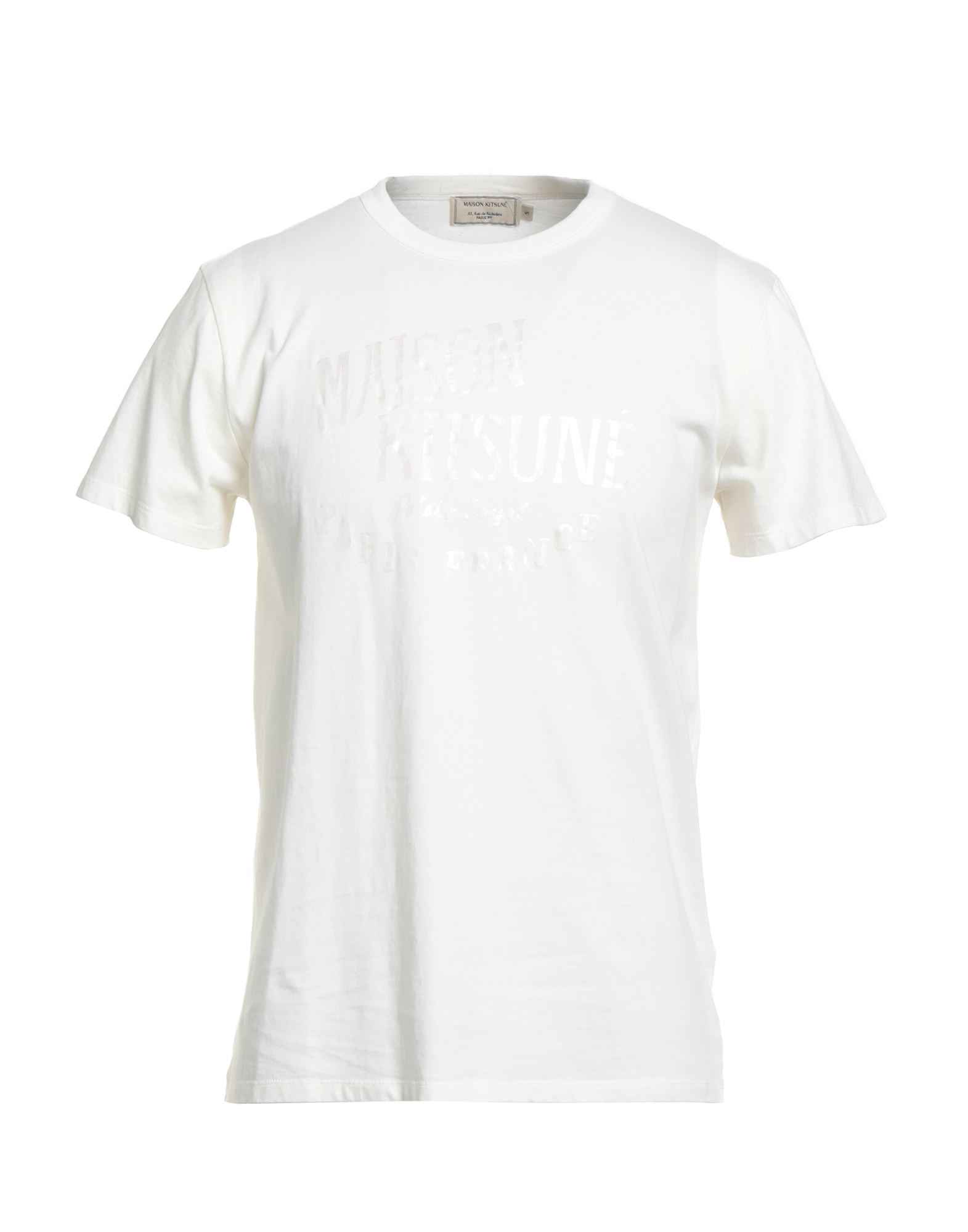 로고 프린트 티셔츠, 저지, 솔리드 컬러, 장식 부착 없음, 크루넥, 쇼트 슬리브, 세탁기로 세탁, 표백 금지, 건조기 사용불가. 이미지