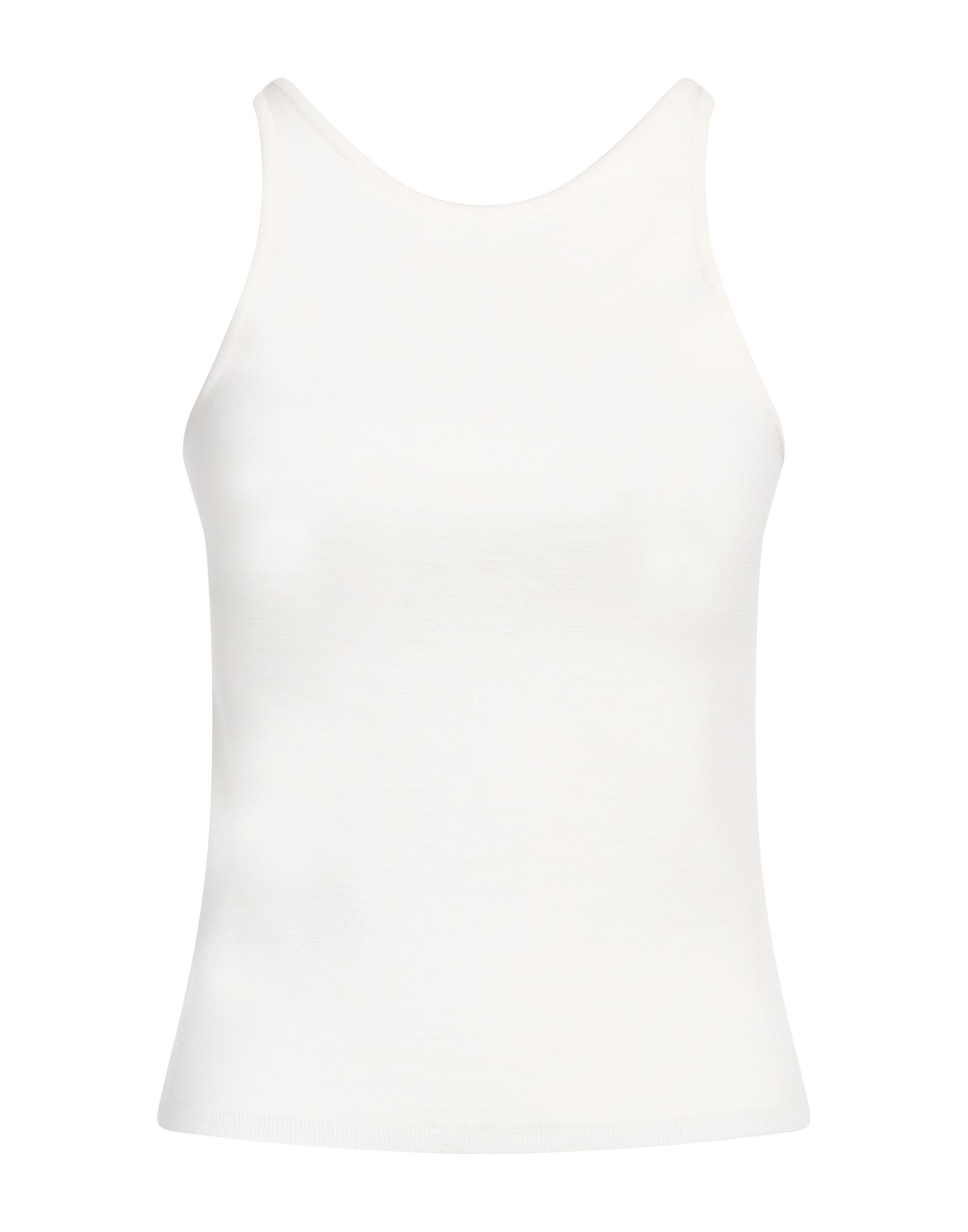 니트 소재, 스트레치 패브릭, 라이트웨이트 니트, 솔리드 컬러, 장식 부착 없음, 크루넥, 슬리브리스, 포켓 없음, 손세탁 또는 드라이클리닝, 표백 금지, 건조기 사용불가. 이미지