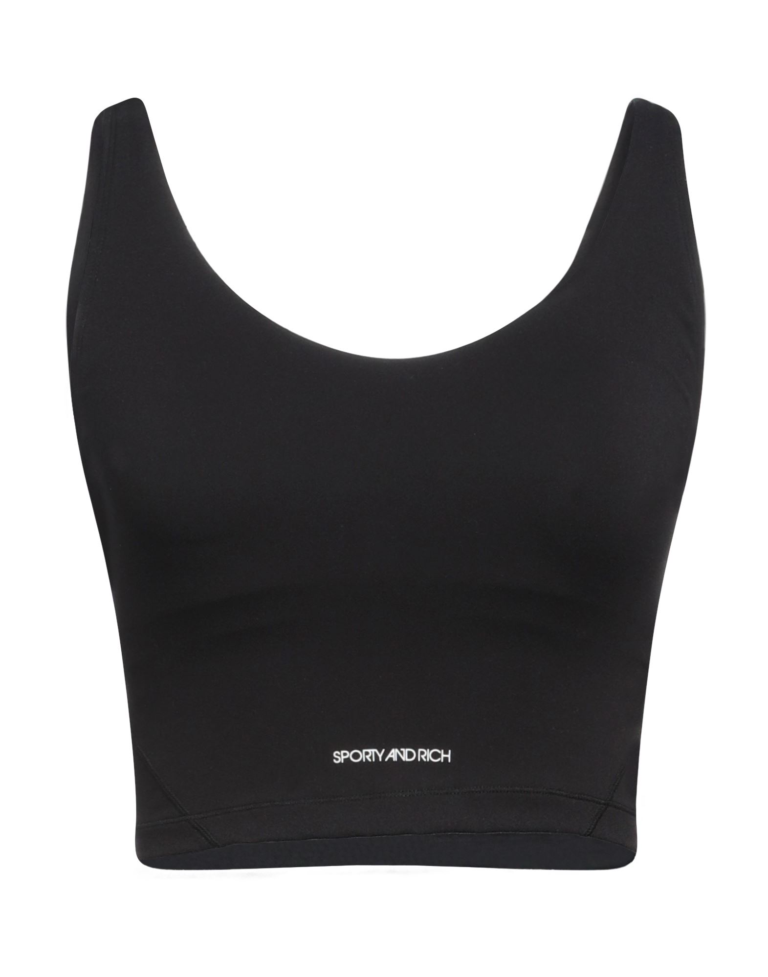 스포츠 탑, 합성 저지, 브랜드 로고, 장식 디테일 솔리드 컬러, 딥 네크라인, 슬리브리스, 패딩안감 분리가능 , 포켓 없음, 스트레치, 세탁기로 세탁, 표백 금지, 건조기 사용불가. 이미지