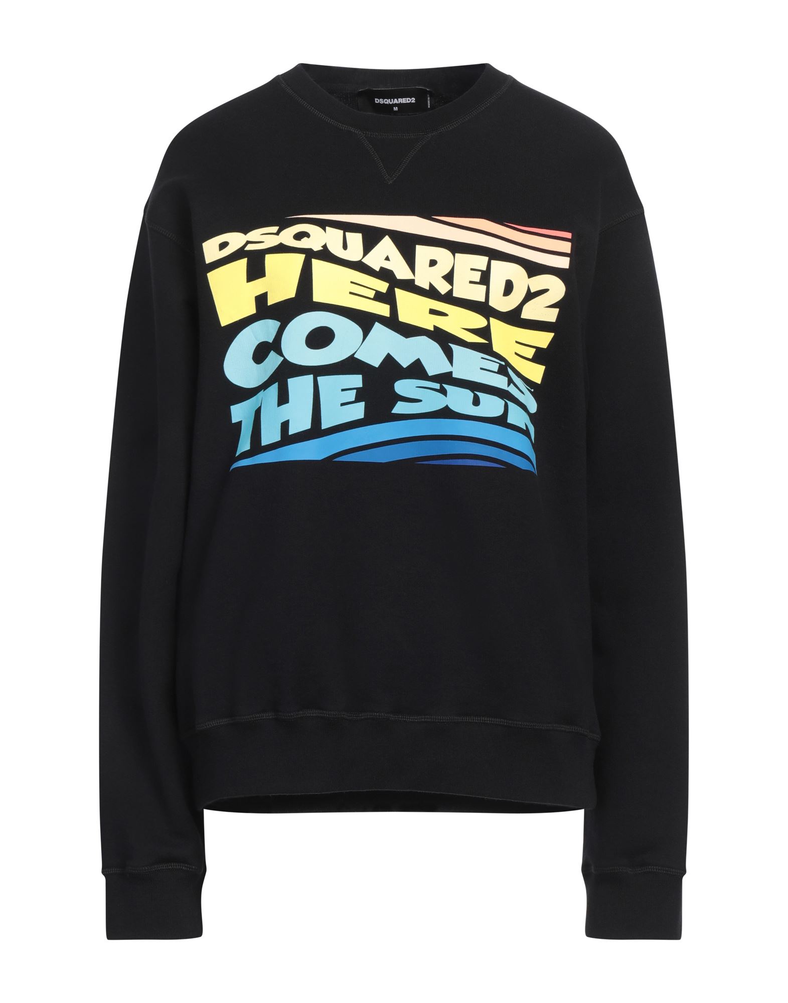 프렌치 테리, 프린트 디테일 솔리드 컬러, 브랜드 로고, 크루넥, 롱 슬리브, 물세탁 불가, 표백 금지, 건조기 사용불가, 다림질 금지. 이미지