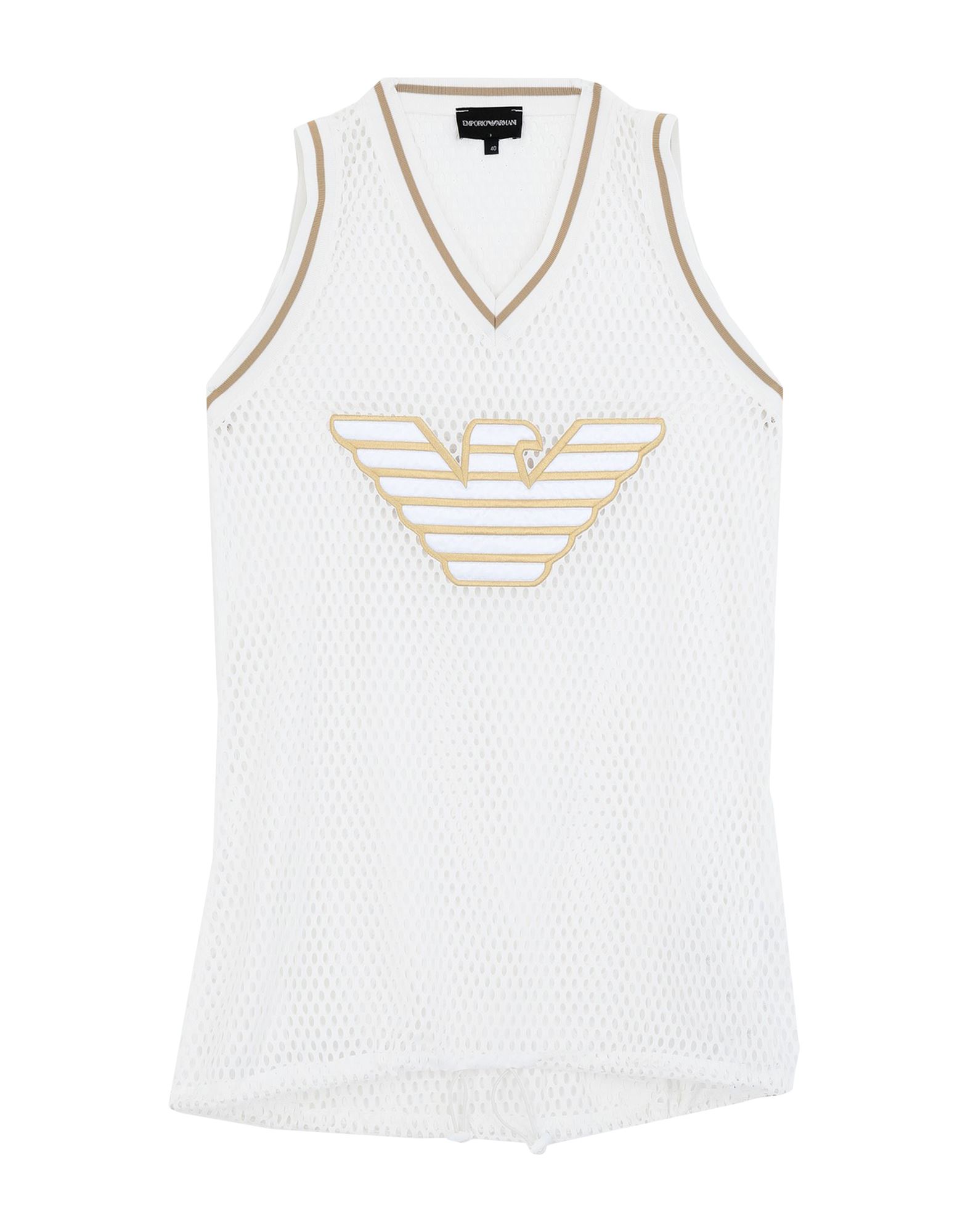 니트 소재, 저지, 퍼포레이트, 솔리드 컬러, 브랜드 로고, 장식 효과, v 네크라인, 슬리브리스, 포켓 1개, 드로스트링 헴라인, 이 브랜드는 사이즈가 작게 나옵니다. 이미지