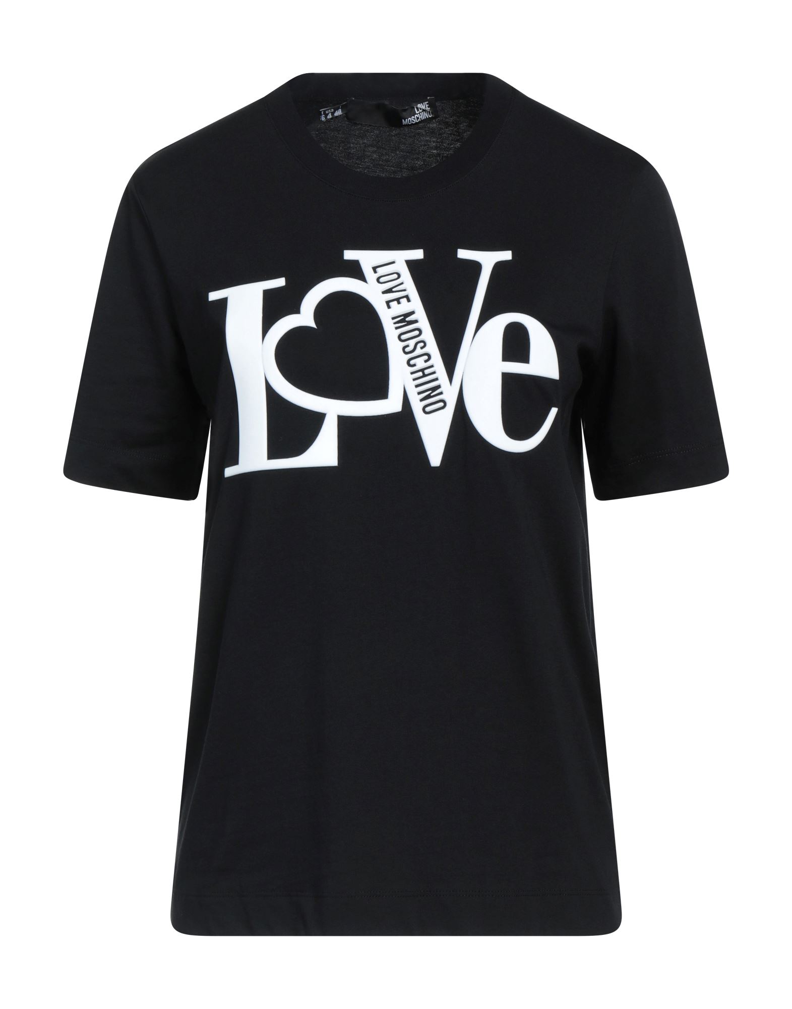 패턴 티셔츠, 저지, 프린트 디테일 솔리드 컬러, 브랜드 로고, 크루넥, 쇼트 슬리브. 이미지