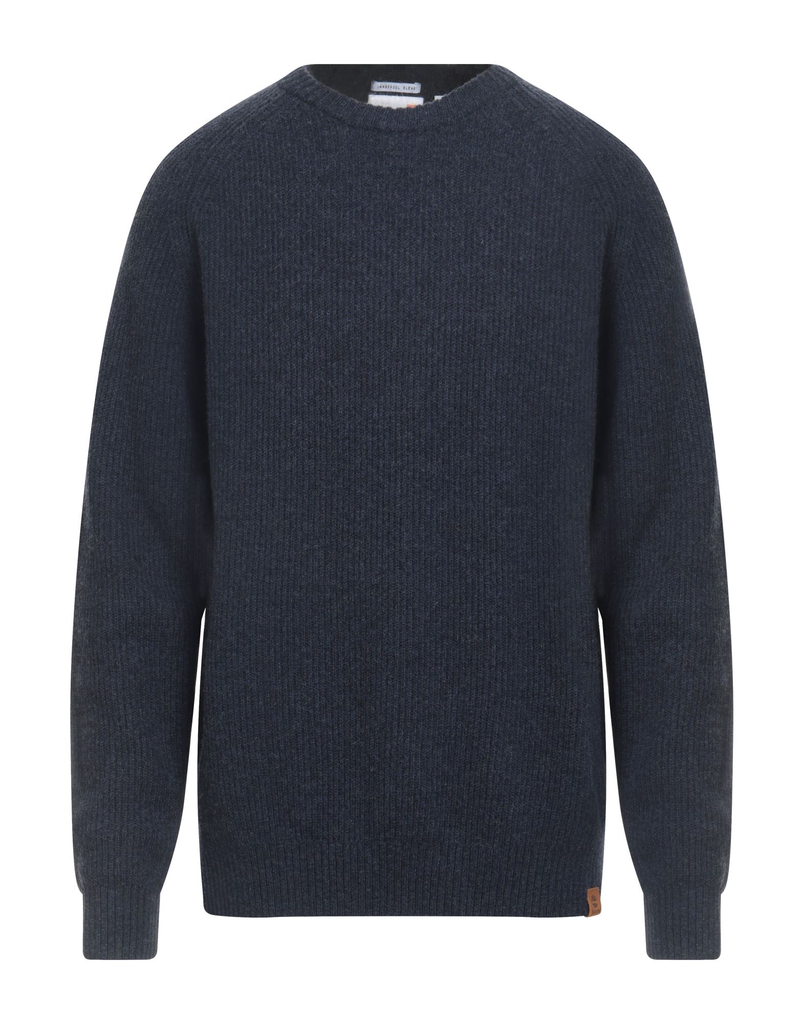 니트 소재, 미디엄웨이트 니트, 브랜드 로고, 멜란지, 크루넥, 롱 슬리브, 세탁기로 세탁, 표백 금지, 건조기 사용가능, 이 브랜드는 사이즈가 크게 나옵니다. 이미지