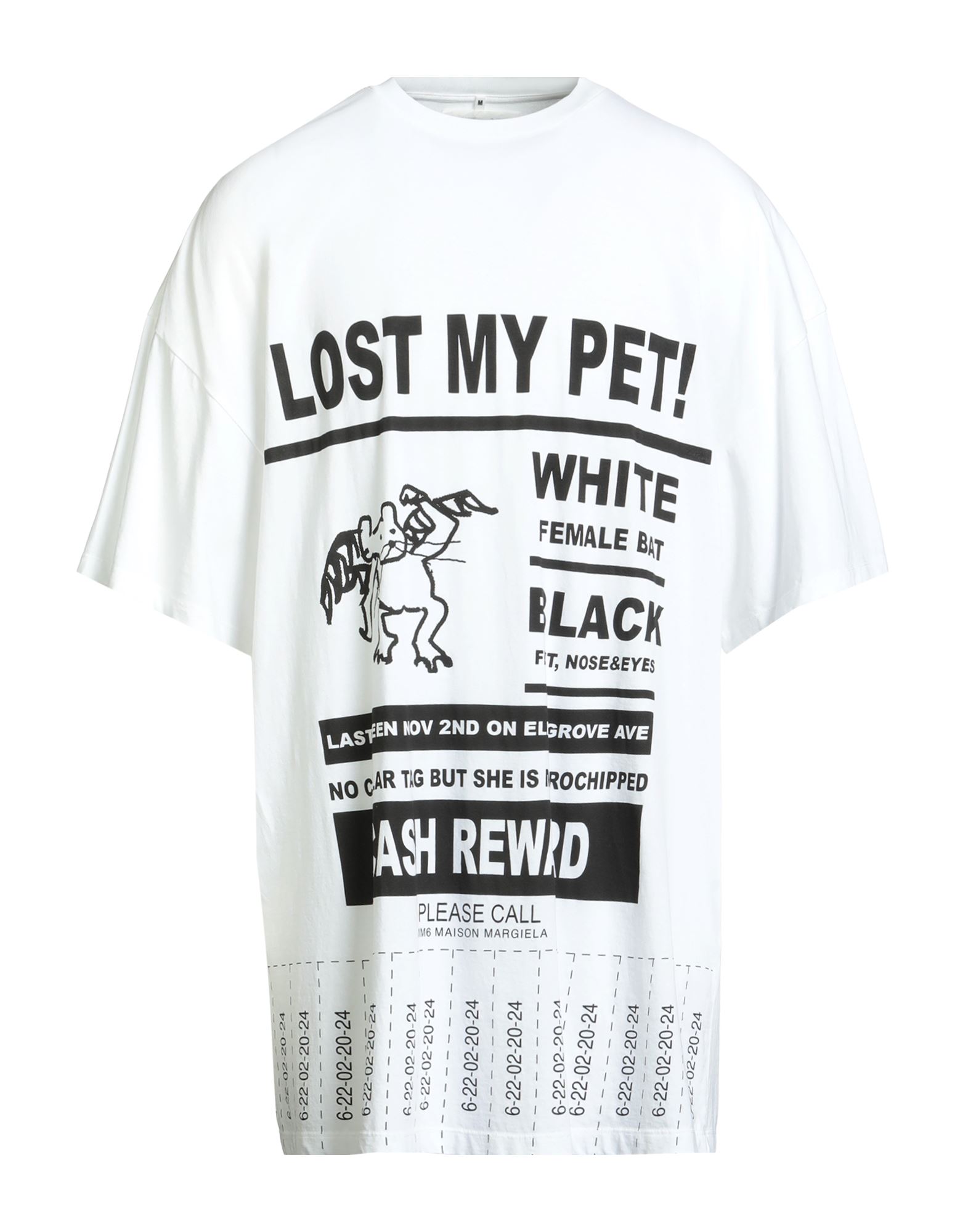 오버사이즈 티셔츠, 저지, 프린트 디테일 솔리드 컬러, 브랜드 로고, 크루넥, 쇼트 슬리브, 세탁기로 세탁, 표백 금지, 건조기 사용불가. 이미지