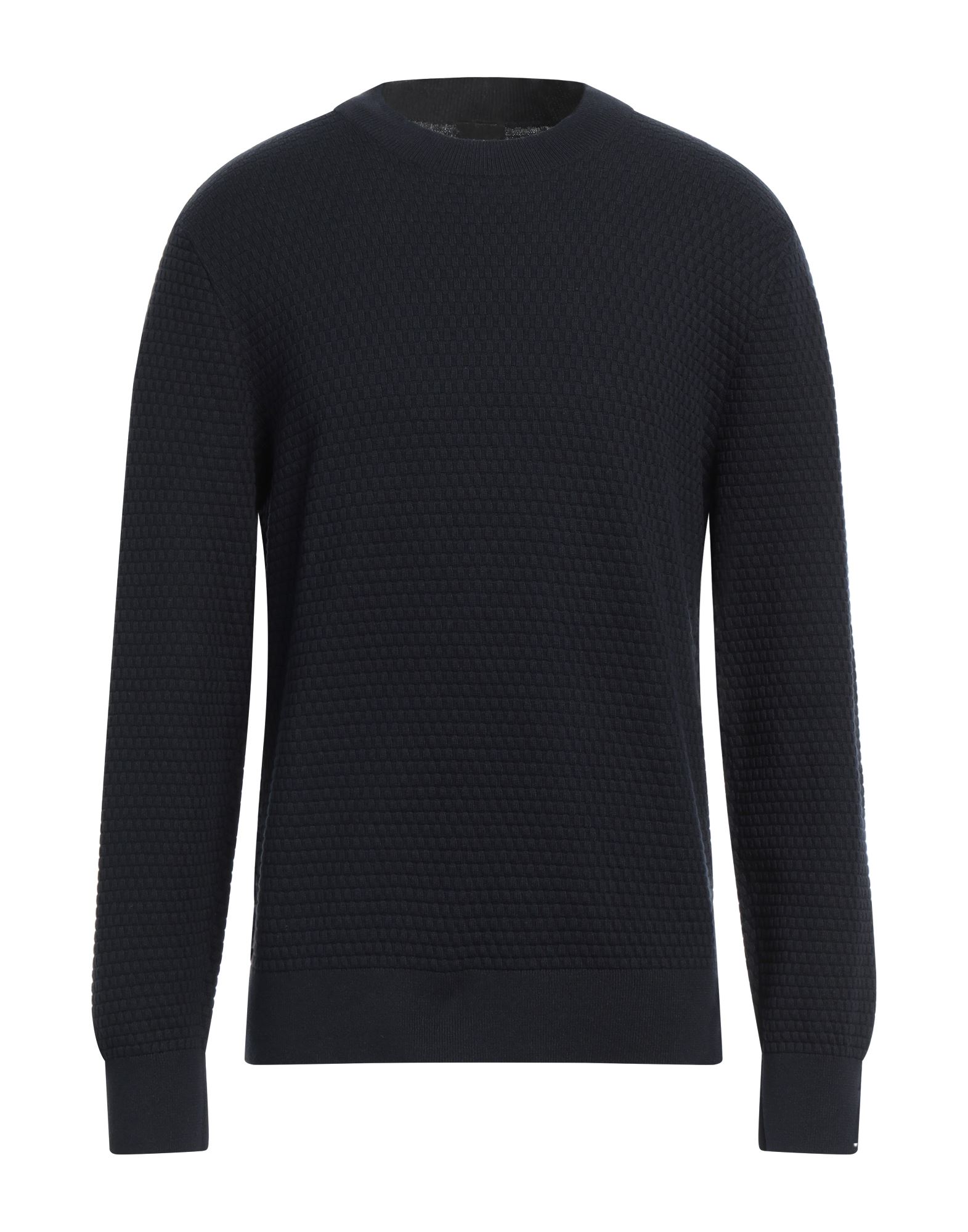 니트 소재, 라이트웨이트 니트, 장식 부착 없음, 솔리드 컬러, 크루넥, 롱 슬리브, 포켓 없음, 드라이클리닝 금지, 표백 금지, 건조기 사용불가. 이미지