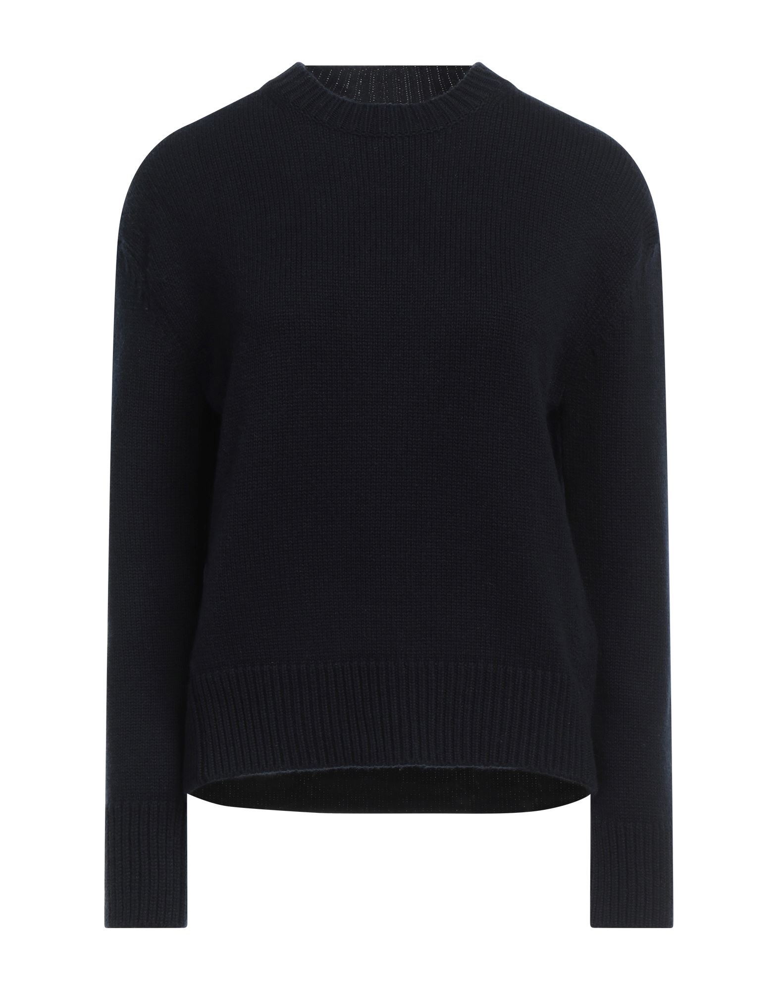 니트 소재, 라이트웨이트 니트, 장식 디테일 솔리드 컬러, 자수 장식, 크리스탈, 크루넥, 롱 슬리브, 스트레치, 손세탁, 표백 금지, 건조기 사용불가. 이미지