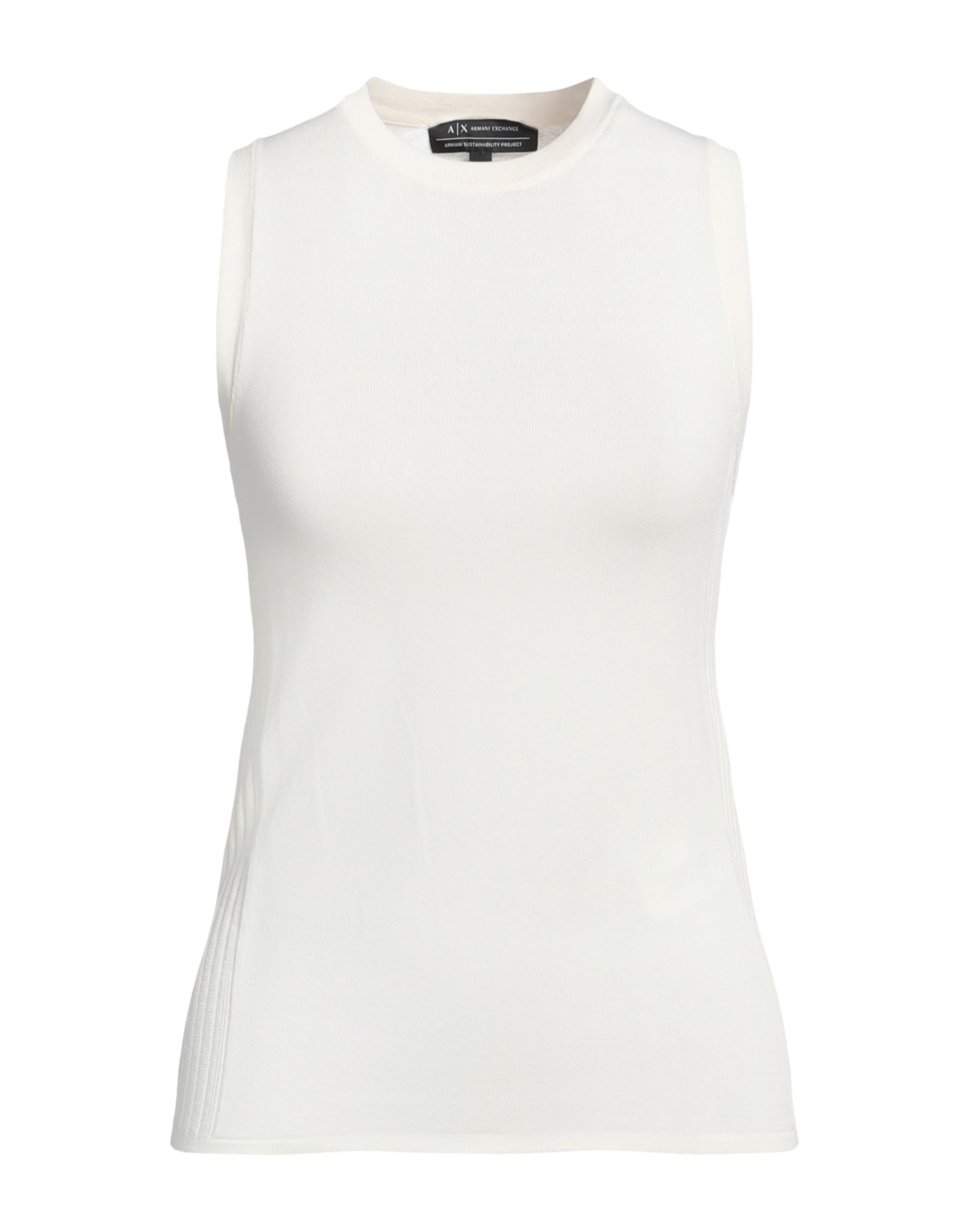 니트 소재, 라이트웨이트 니트, 장식 부착 없음, 솔리드 컬러, 크루넥, 슬리브리스, 포켓 없음, 드라이클리닝, 표백 금지, 건조기 사용불가. 이미지