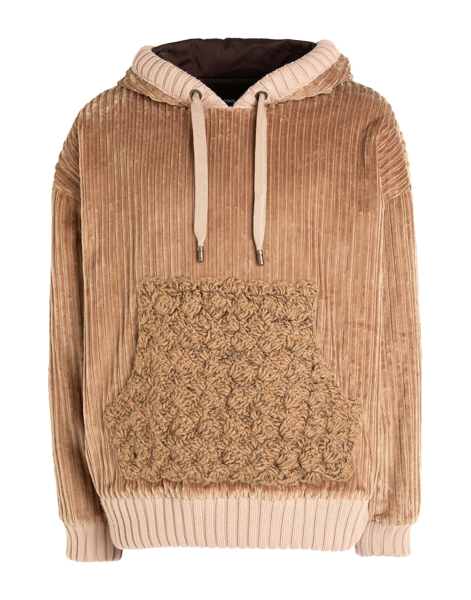 코듀로이, 메탈릭 효과, 니트 트리밍, 솔리드 컬러, 후드, 롱 슬리브, 안감있음, 캥거루 포켓, 드라이클리닝, 표백 금지, 건조기 사용불가, 이 브랜드는 사이즈가 크게 나옵니다. 이미지