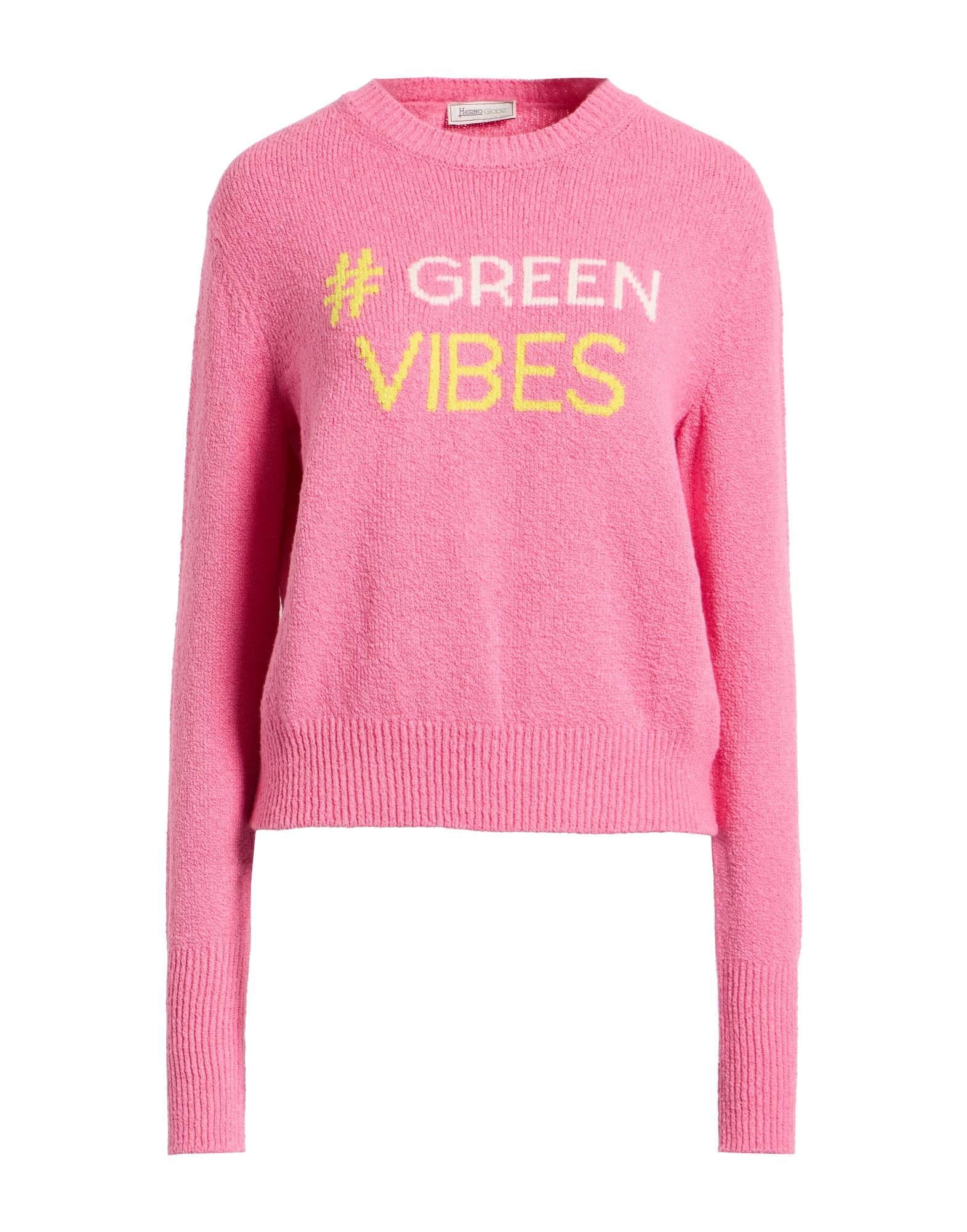 인타르시아 니트, 라이트웨이트 니트, 스트레치 패브릭, 장식 부착 없음, 멀티컬러 패턴, 크루넥, 롱 슬리브, 손세탁 또는 드라이클리닝, 표백 금지, 건조기 사용불가. 이미지