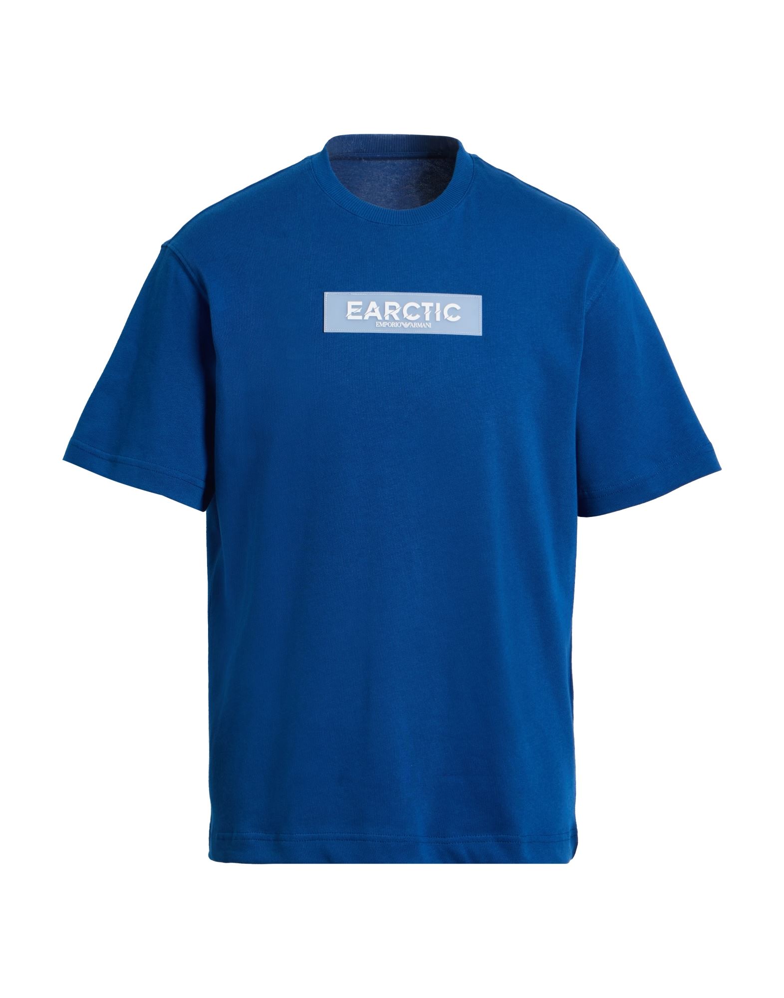 티셔츠, 저지, 장식 디테일 솔리드 컬러, 브랜드 로고, 크루넥, 쇼트 슬리브, 세탁기로 세탁, 표백 금지, 건조기 사용불가. 이미지