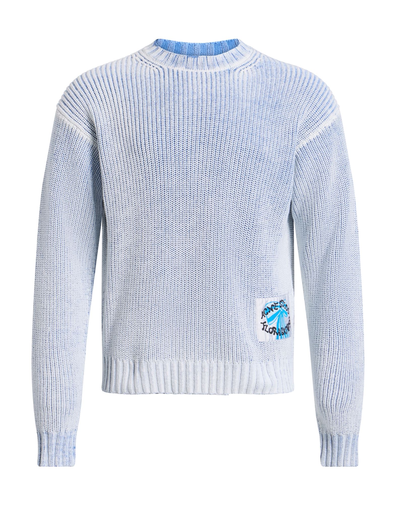 니트 소재, 미디엄웨이트 니트, 솔리드 컬러, 브랜드 로고, 크루넥, 롱 슬리브, 손세탁 또는 드라이클리닝, 표백 금지, 건조기 사용불가, 이 브랜드는 사이즈가 크게 나옵니다. 이미지