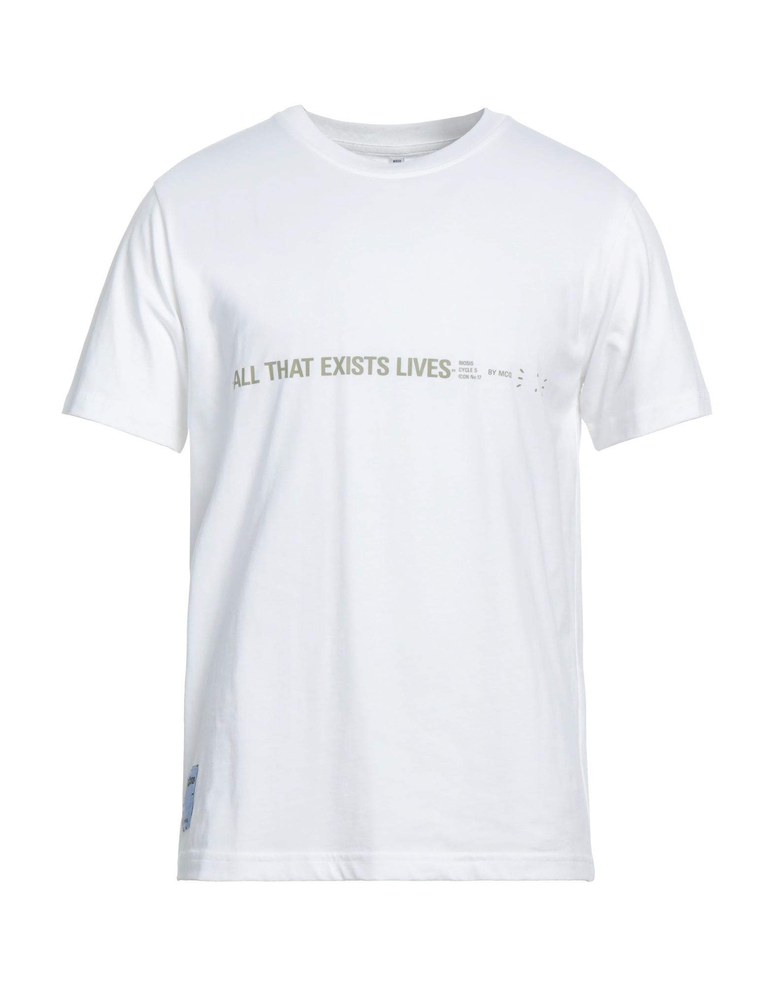 패턴 티셔츠, 저지, 프린트 디테일 솔리드 컬러, 브랜드 로고, 장식 효과, 크루넥, 쇼트 슬리브, 세탁기로 세탁, 건조기 사용불가, 이 브랜드는 사이즈가 크게 나옵니다. 이미지