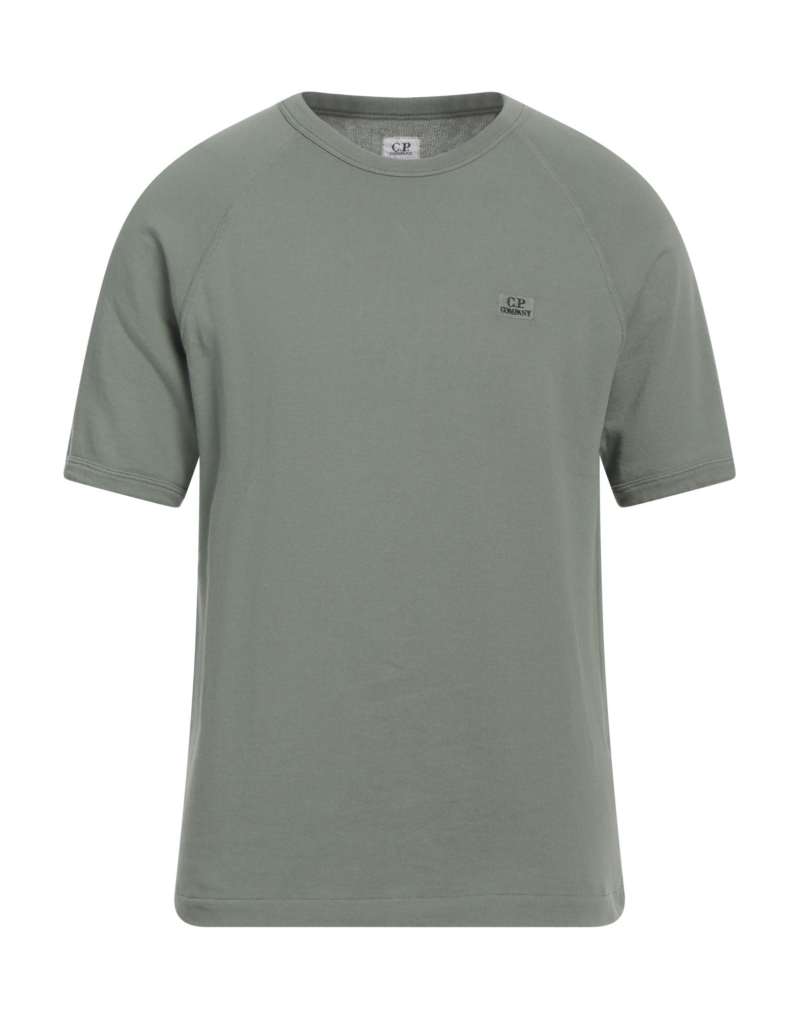 프렌치 테리, 솔리드 컬러, 브랜드 로고, 크루넥, 쇼트 슬리브, 세탁기로 세탁, 표백 금지, 건조기 사용불가, 이 브랜드는 사이즈가 작게 나옵니다. 이미지