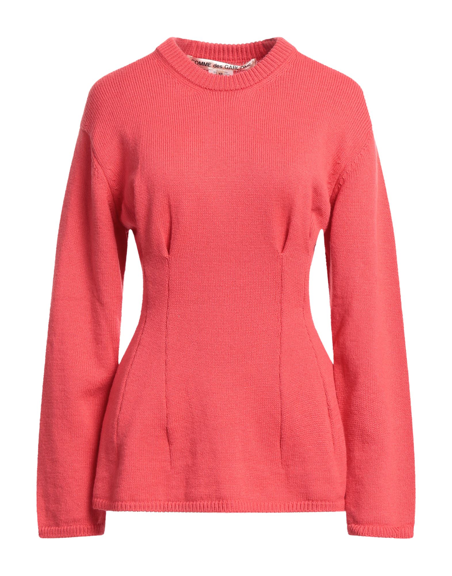 니트 소재, 미디엄웨이트 니트, 장식 부착 없음, 솔리드 컬러, 라운드 네크라인, 롱 슬리브, 리브 조직 커프스, 포켓 없음. 이미지