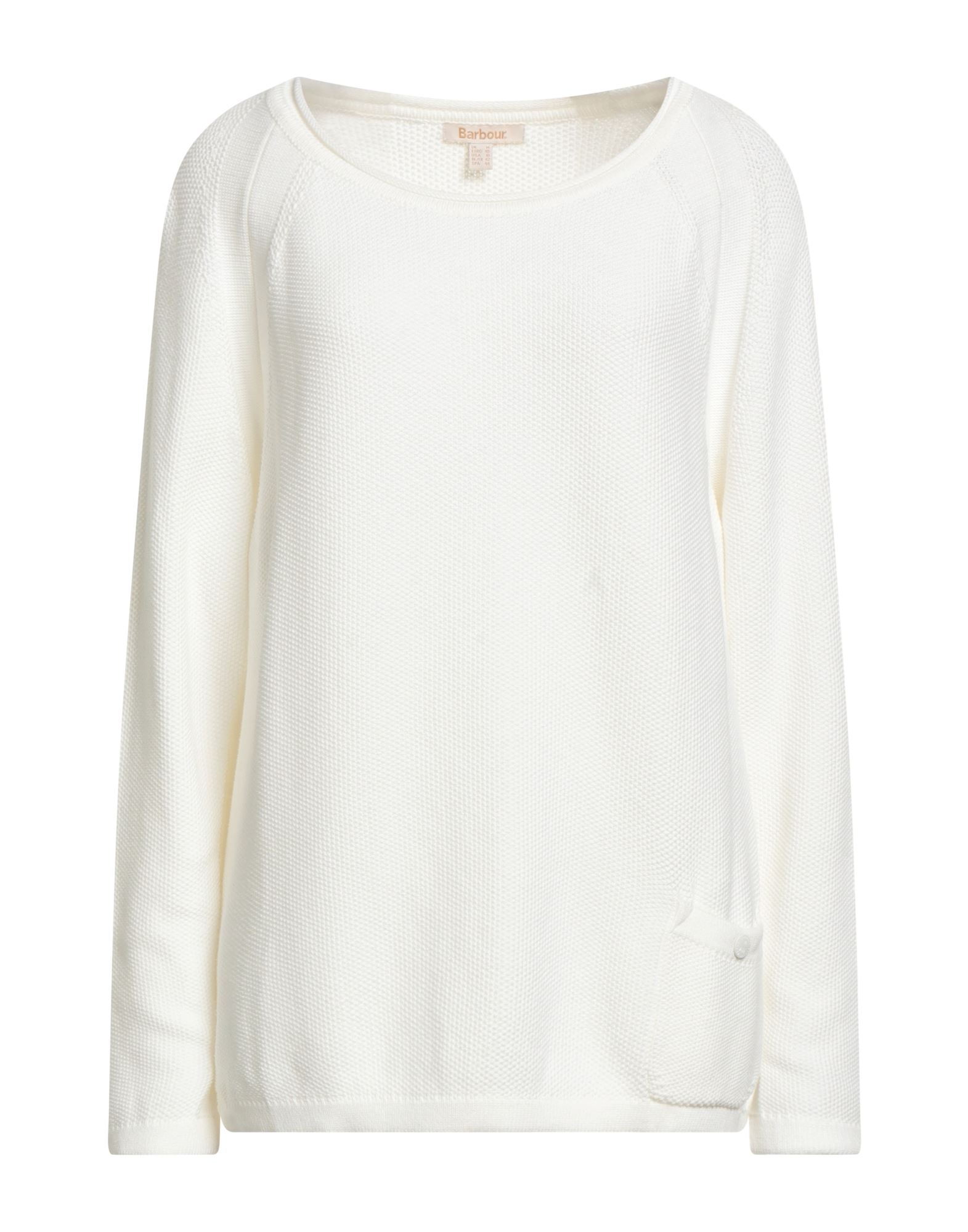 니트 소재, 라이트웨이트 니트, 솔리드 컬러, 장식 부착 없음, 크루넥, 롱 슬리브, 패치 포켓, 사이드 슬릿 헴라인, 세탁기 세탁 또는 드라이클리닝, 표백 금지, 건조기 사용불가. 이미지