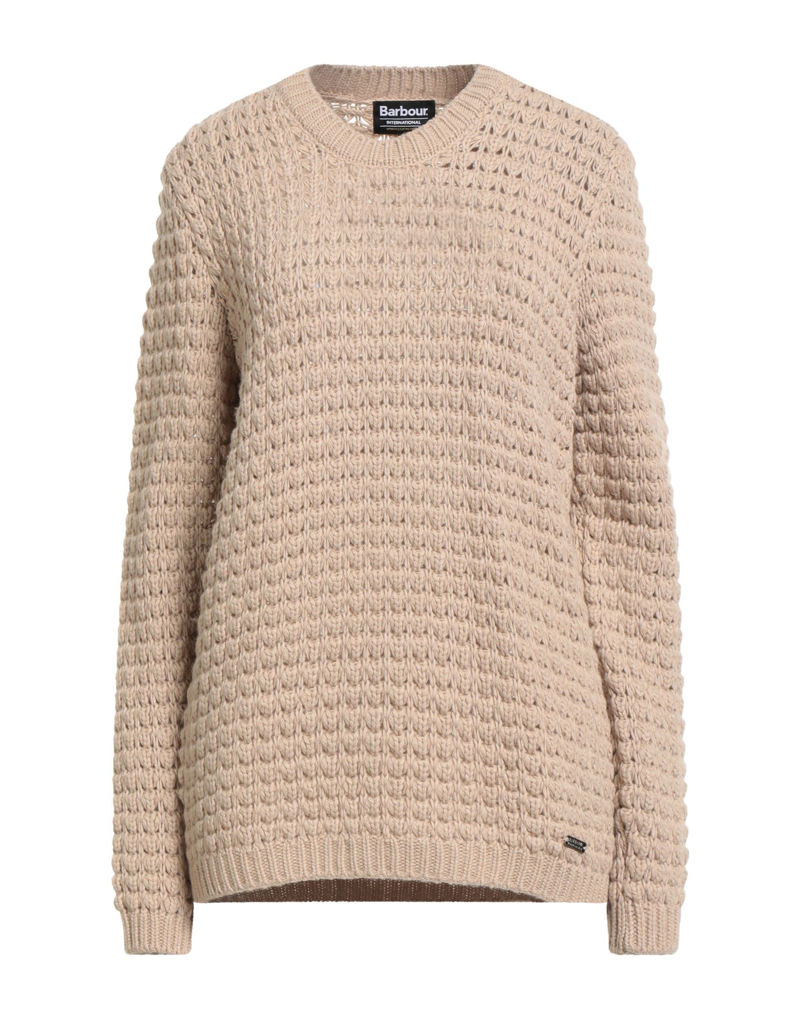 니트 소재, 라이트웨이트 니트, 솔리드 컬러, 브랜드 로고, 크루넥, 롱 슬리브, 손세탁 또는 드라이클리닝, 표백 금지, 건조기 사용불가. 이미지