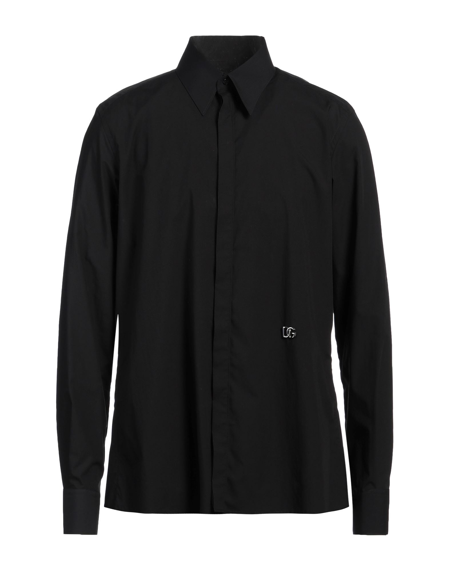 레귤러 셔츠, 우븐, 솔리드 컬러, 브랜드 로고, 클래식 칼라, 롱 슬리브, 버튼 커프스, 버튼 여밈, 드라이클리닝, 표백 금지, 건조기 사용불가, 이 브랜드는 사이즈가 크게 나옵니다. 이미지